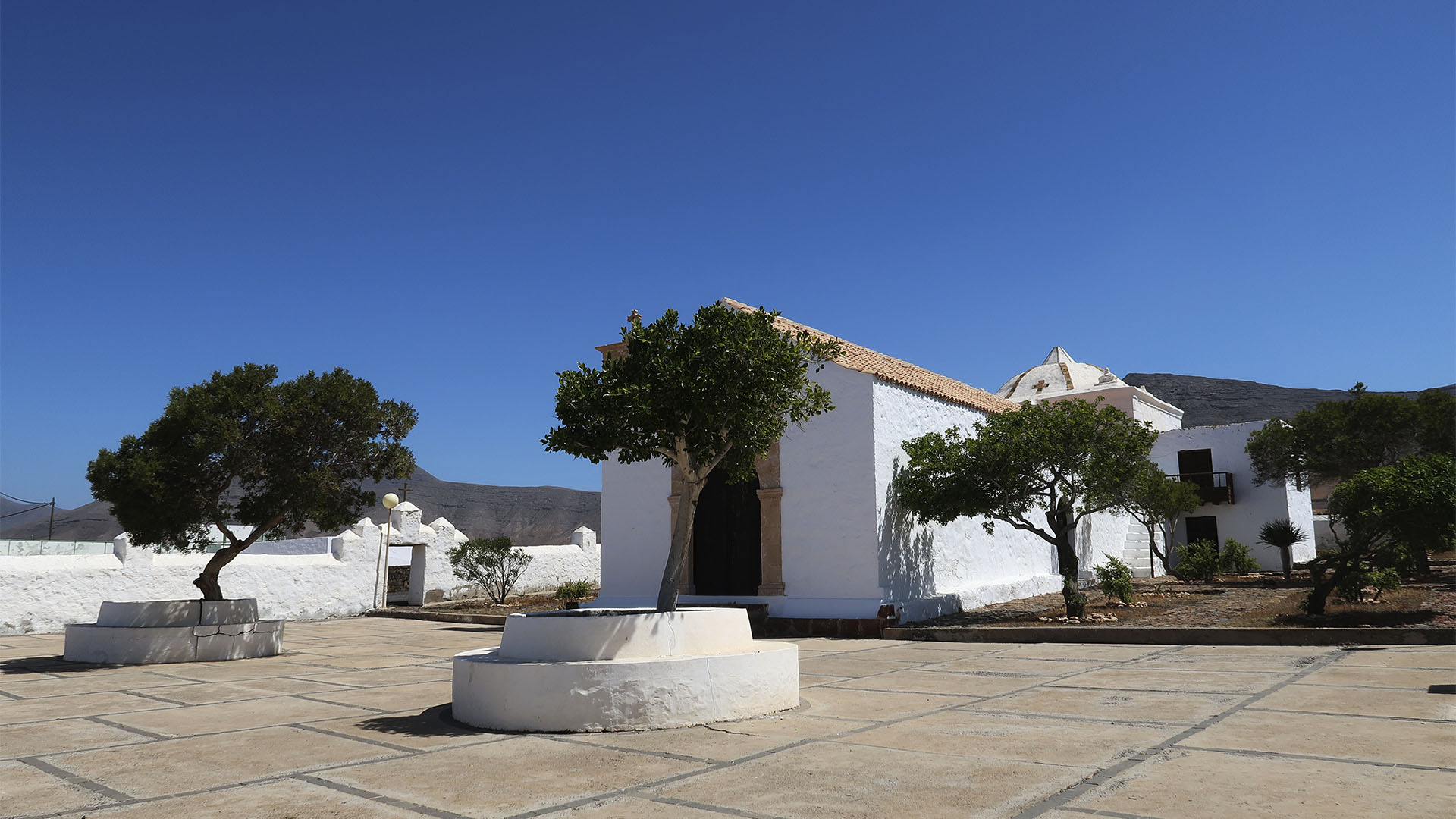 Ermita San Augustín Tefía Fuerteventura.