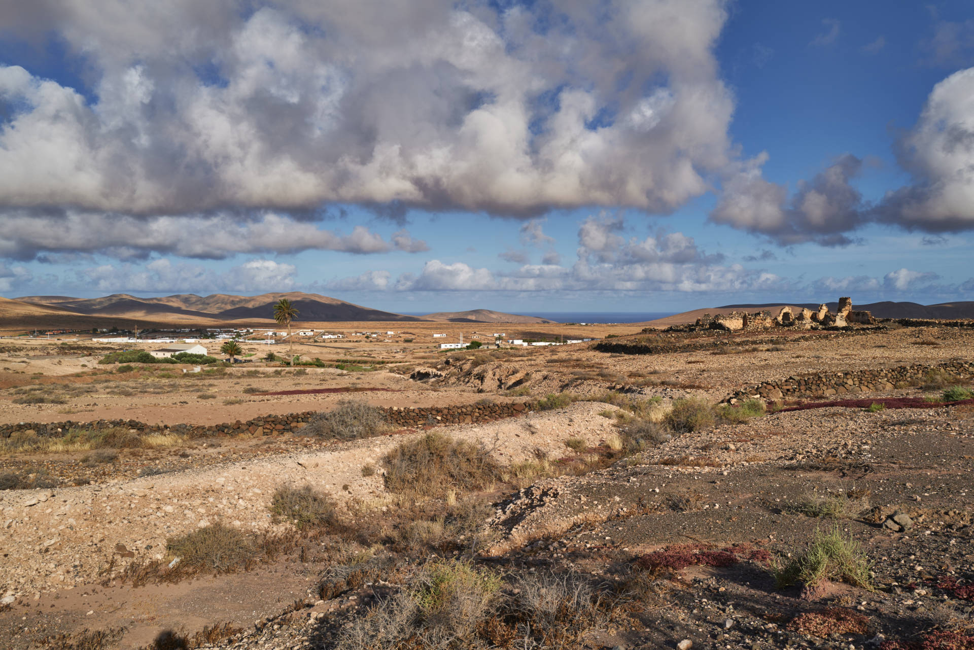 Cañada de Melián am Rincón de Fayca nahe Tefía Fuerteventura.