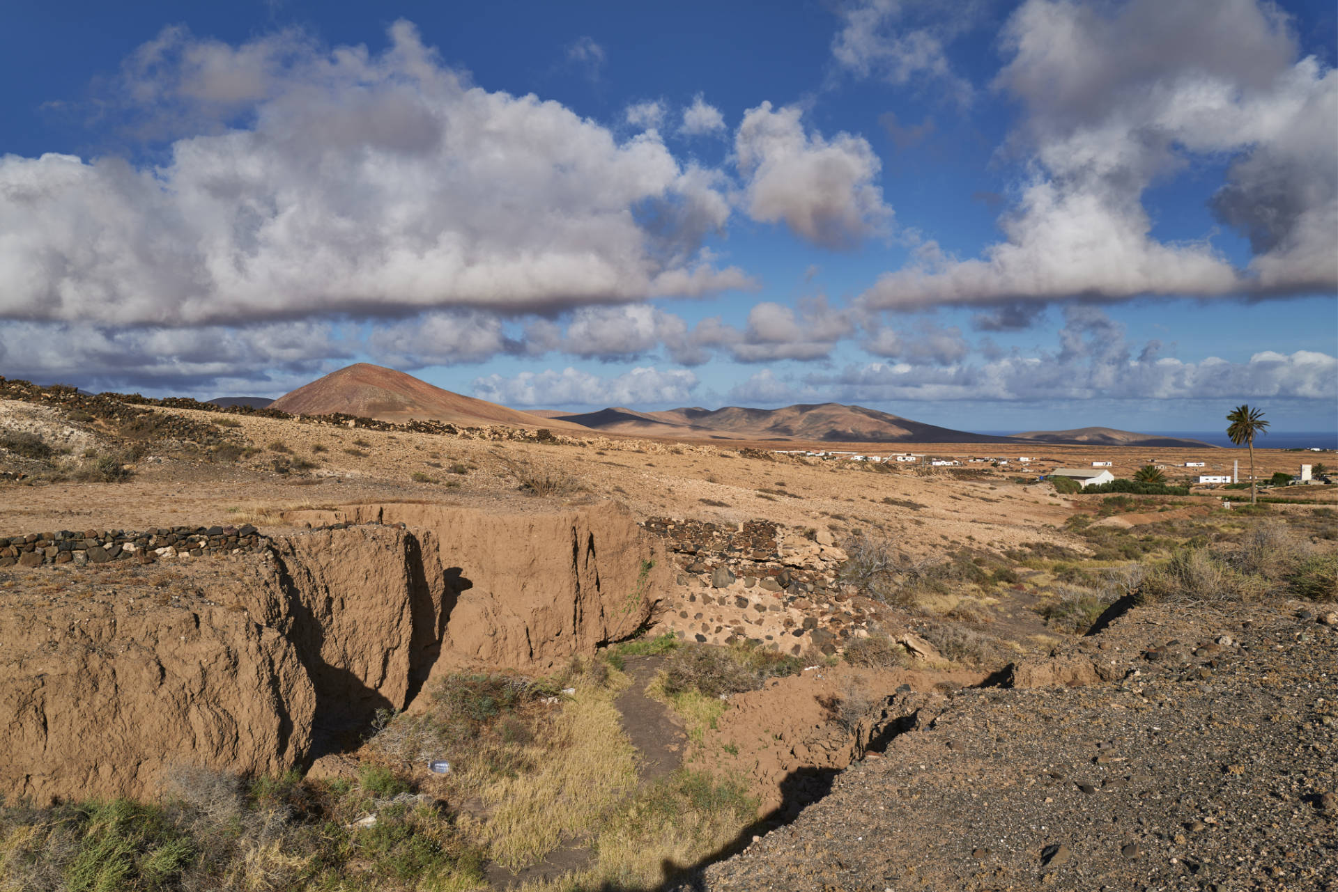 Cañada de Melián am Rincón de Fayca nahe Tefía Fuerteventura.