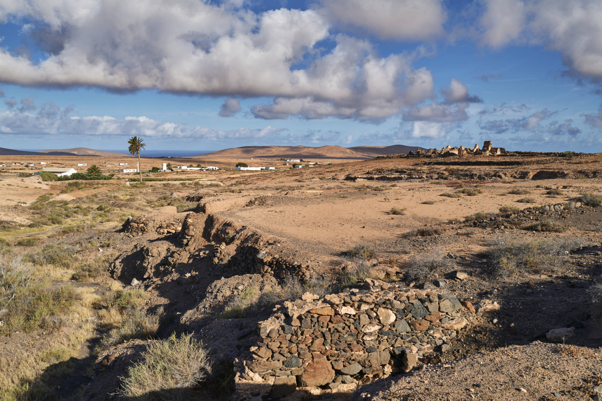 Cañada de Melián am Rincón de Fayca nahe Tefía Fuerteventura.