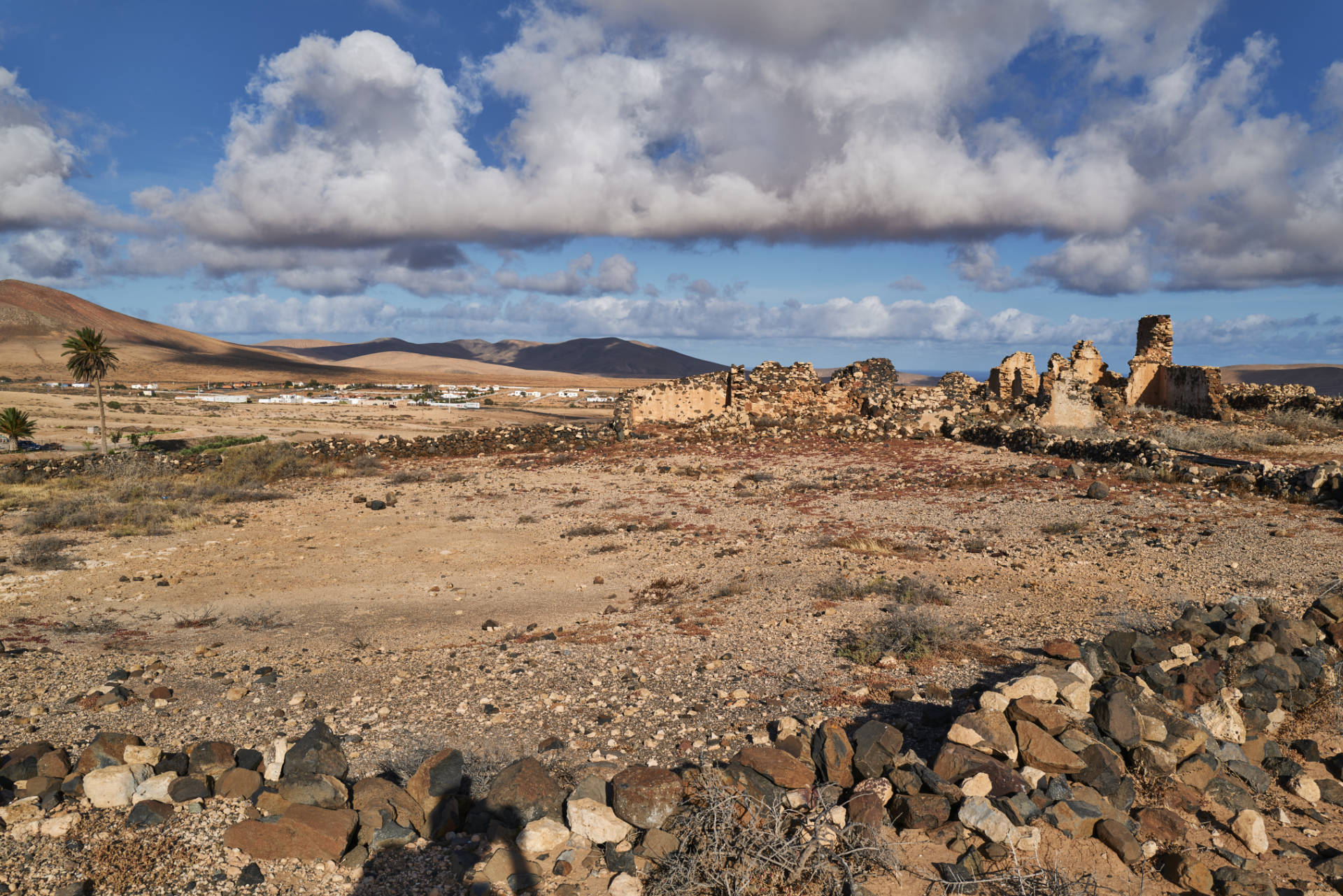 Cañada de Melián am Rincón de Fayca nahe Tefía Fuerteventura.