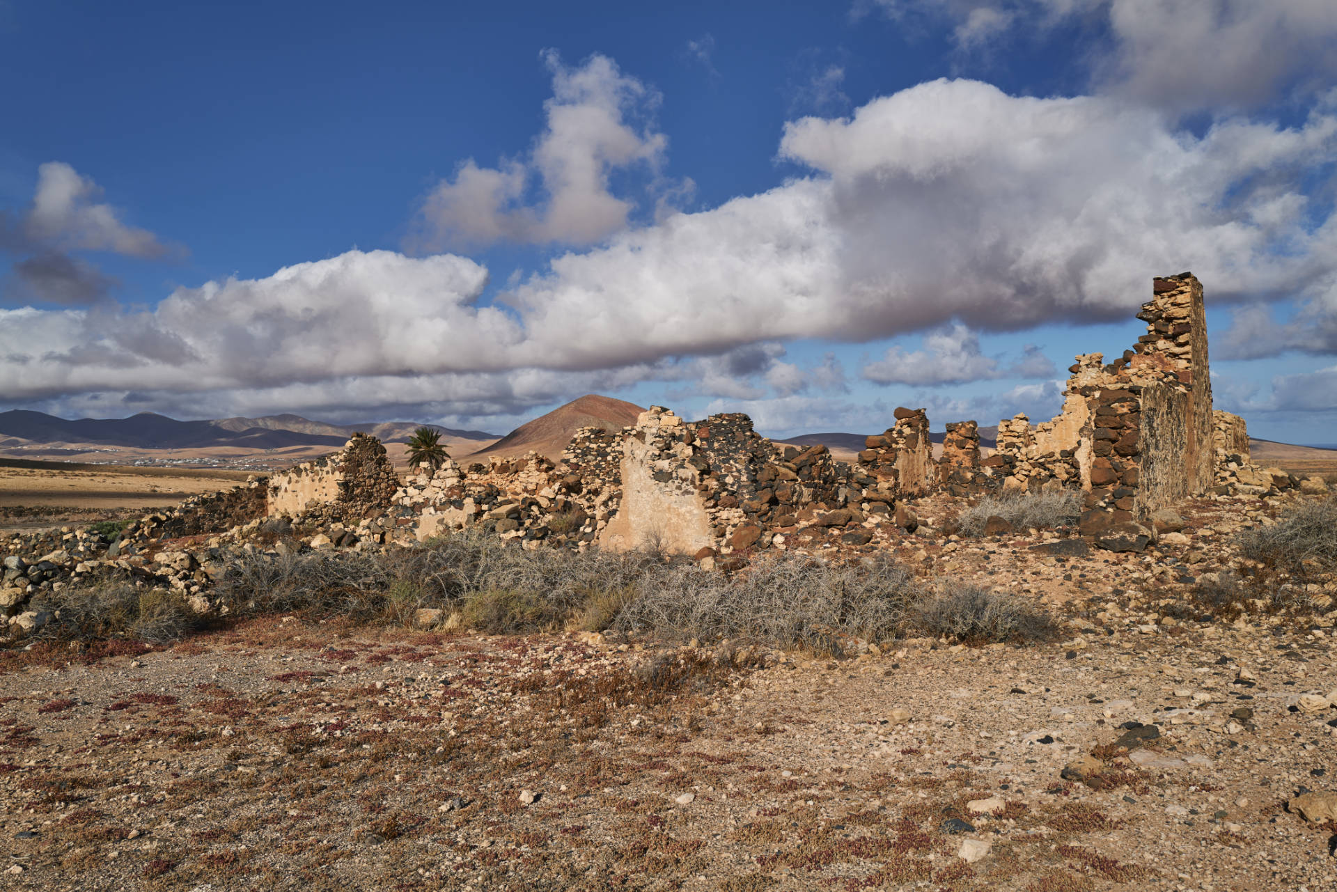 Cañada de Melián am Rincón de Fayca nahe Tefía Fuerteventura.