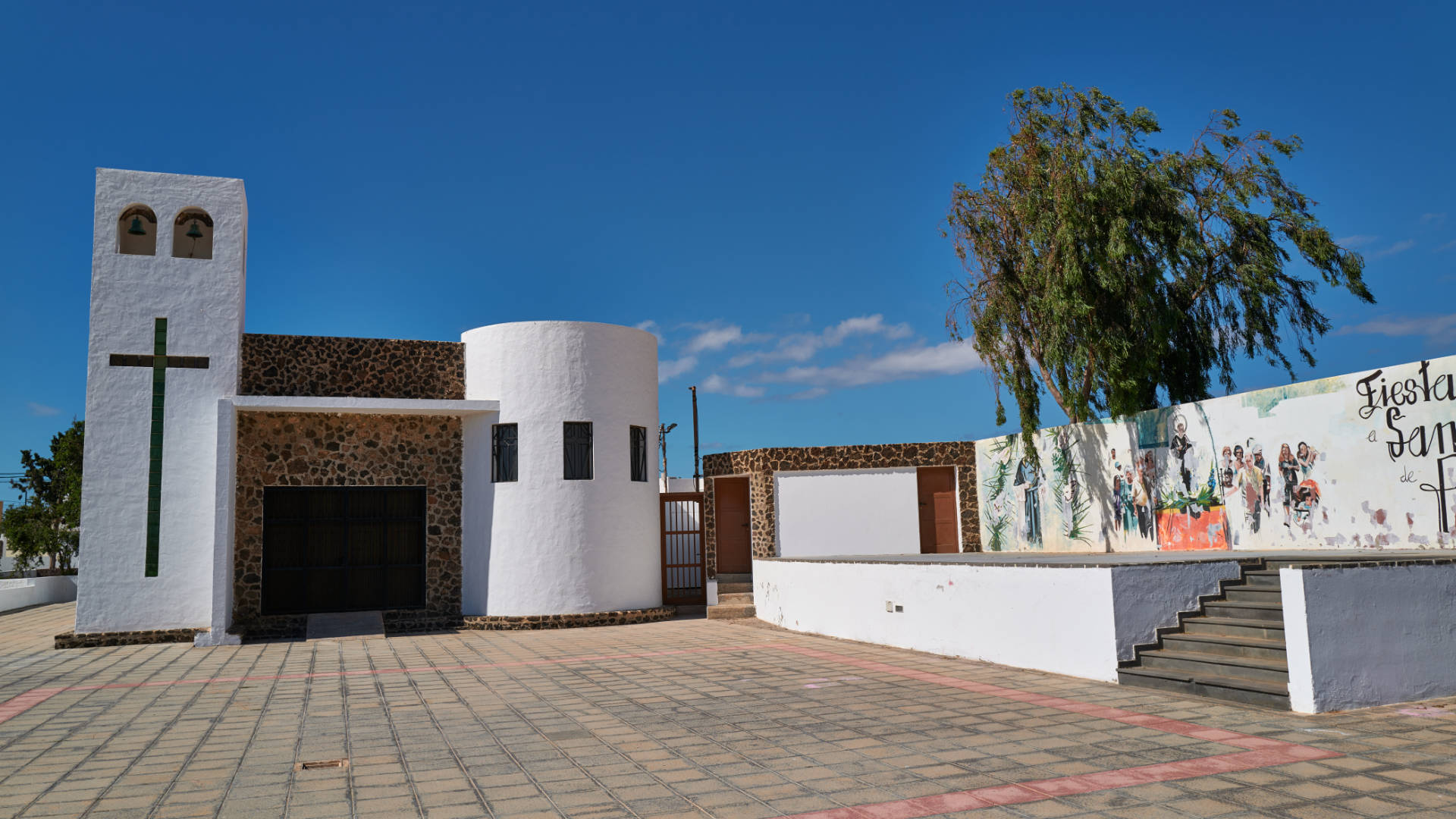 Der Ort El Roque nahe El Cotillo Fuerteventura.