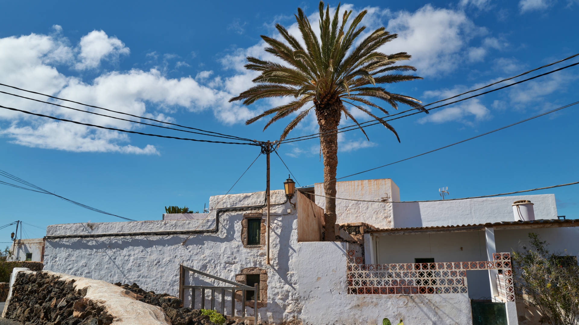 Der Ort El Roque nahe El Cotillo Fuerteventura.