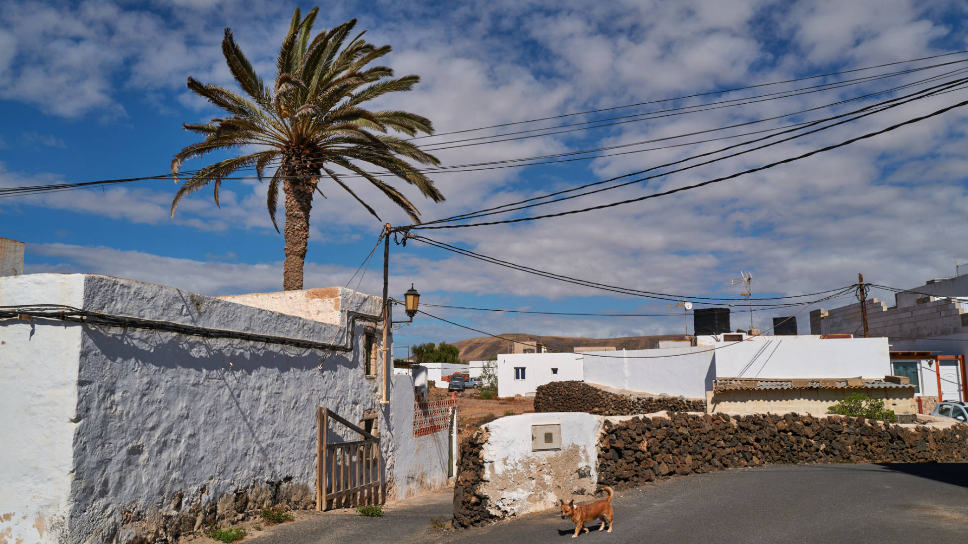 Der Ort El Roque nahe El Cotillo Fuerteventura.