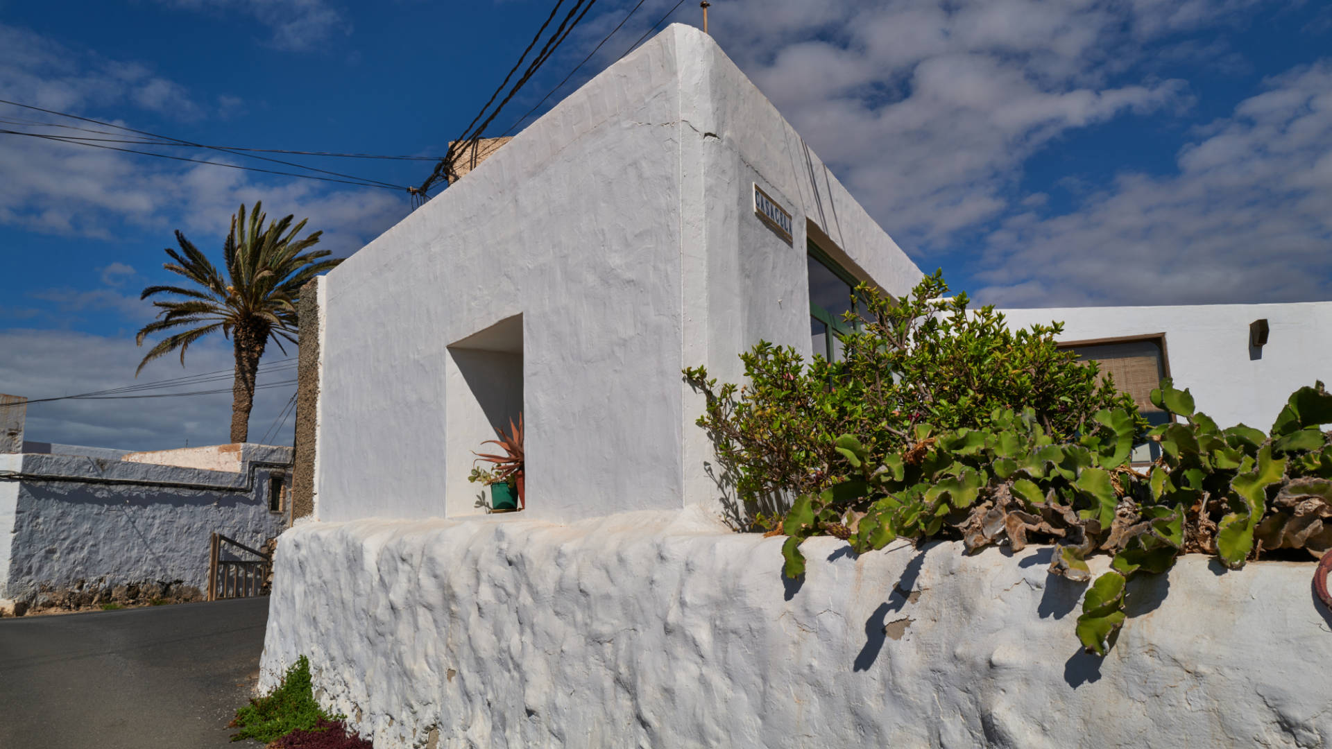 Der Ort El Roque nahe El Cotillo Fuerteventura.