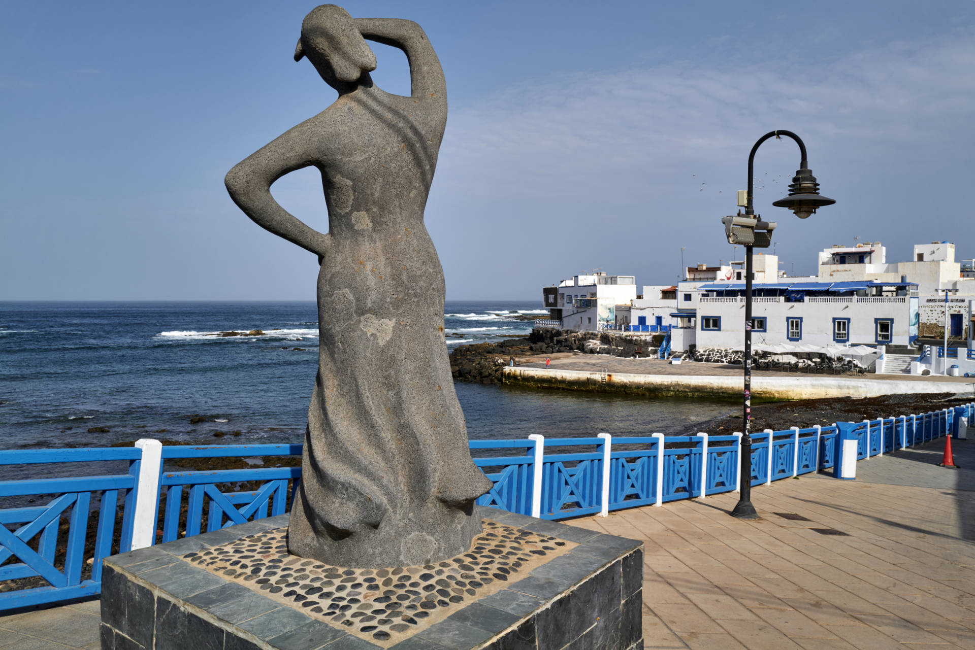 Die Muellito de los Pescadores in El Cotillo Fuerteventura.