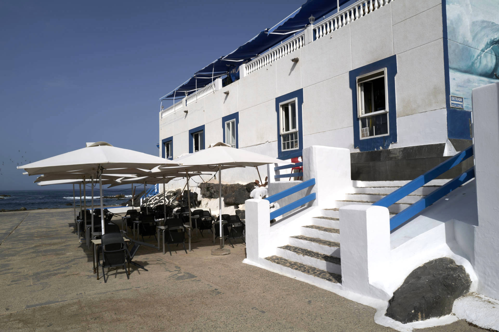 Die Muellito de los Pescadores in El Cotillo Fuerteventura.