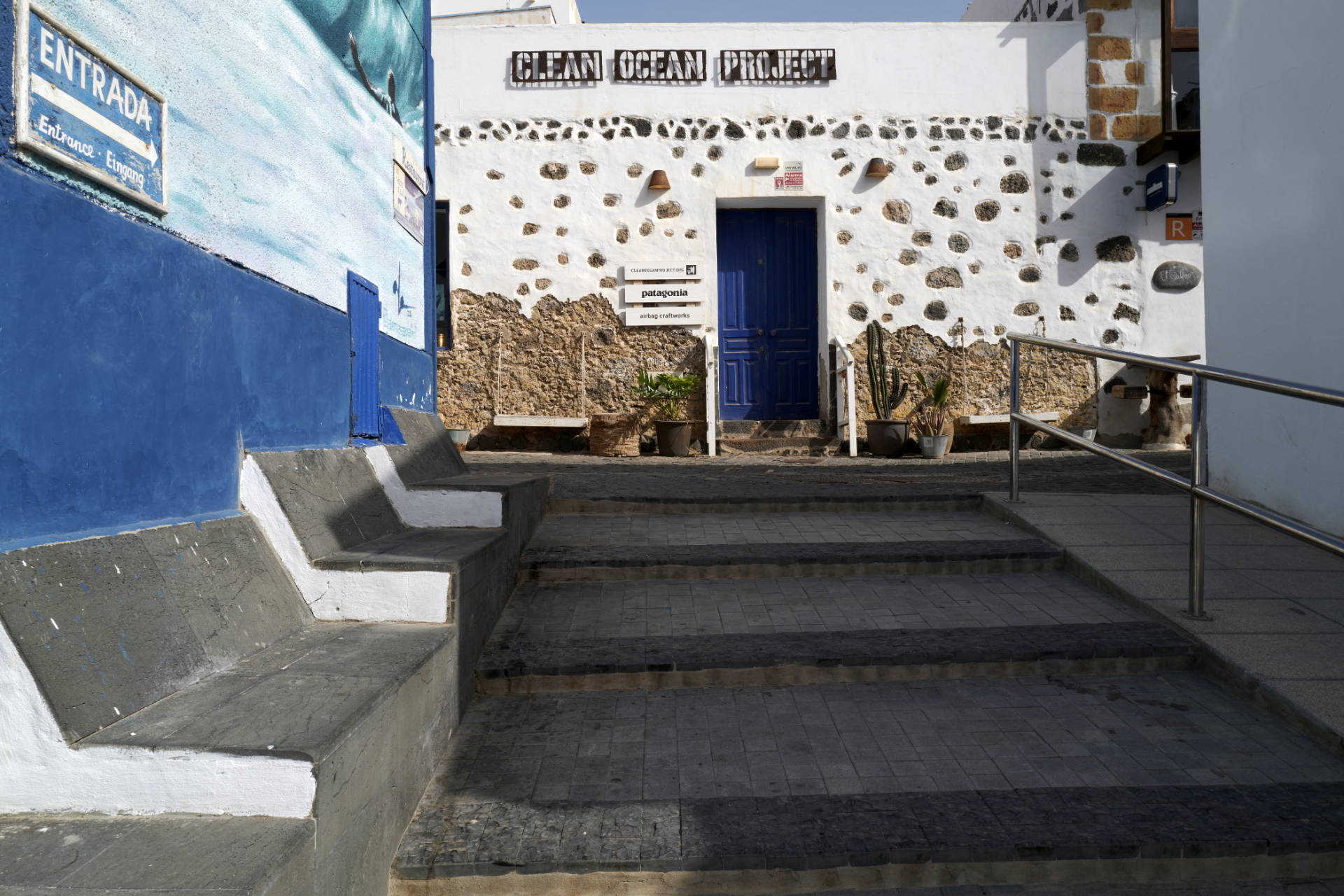 Die Muellito de los Pescadores in El Cotillo Fuerteventura.