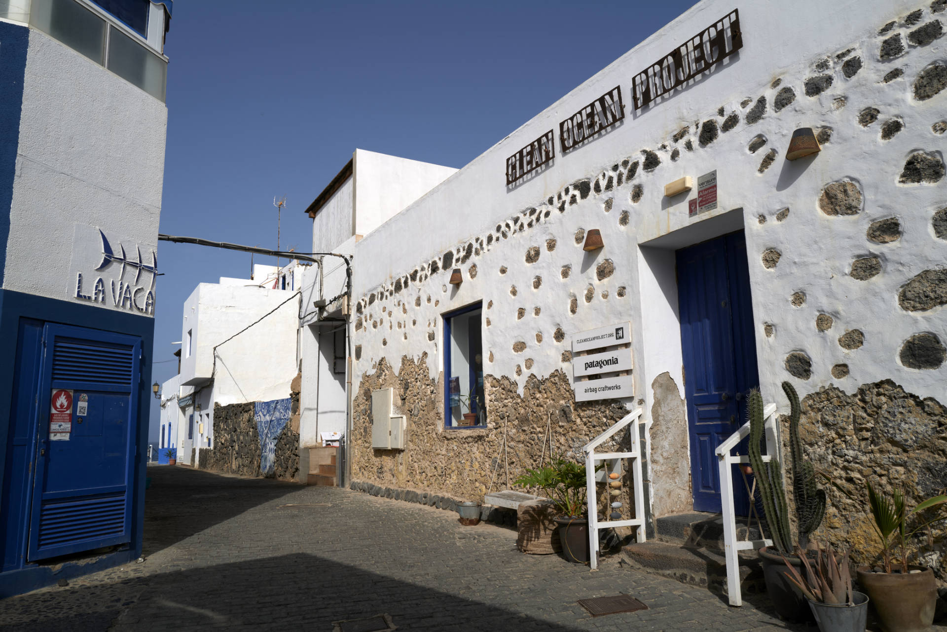 Die Muellito de los Pescadores in El Cotillo Fuerteventura.