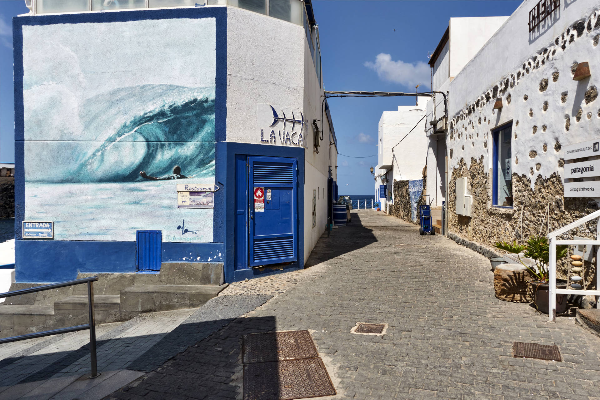 Die Muellito de los Pescadores in El Cotillo Fuerteventura.