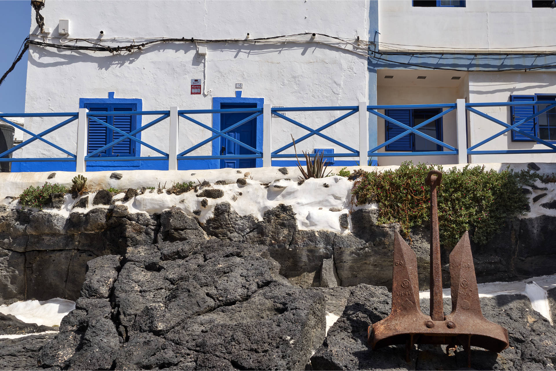 Die Muellito de los Pescadores in El Cotillo Fuerteventura.