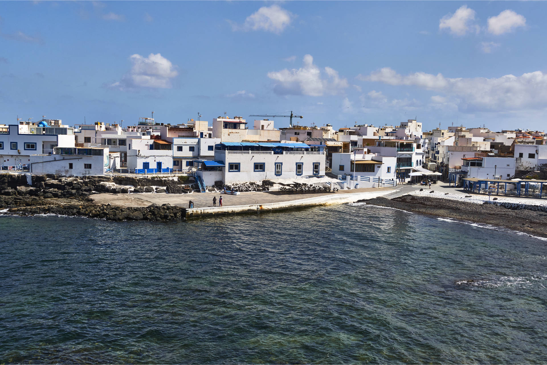 Die Muellito de los Pescadores in El Cotillo Fuerteventura.