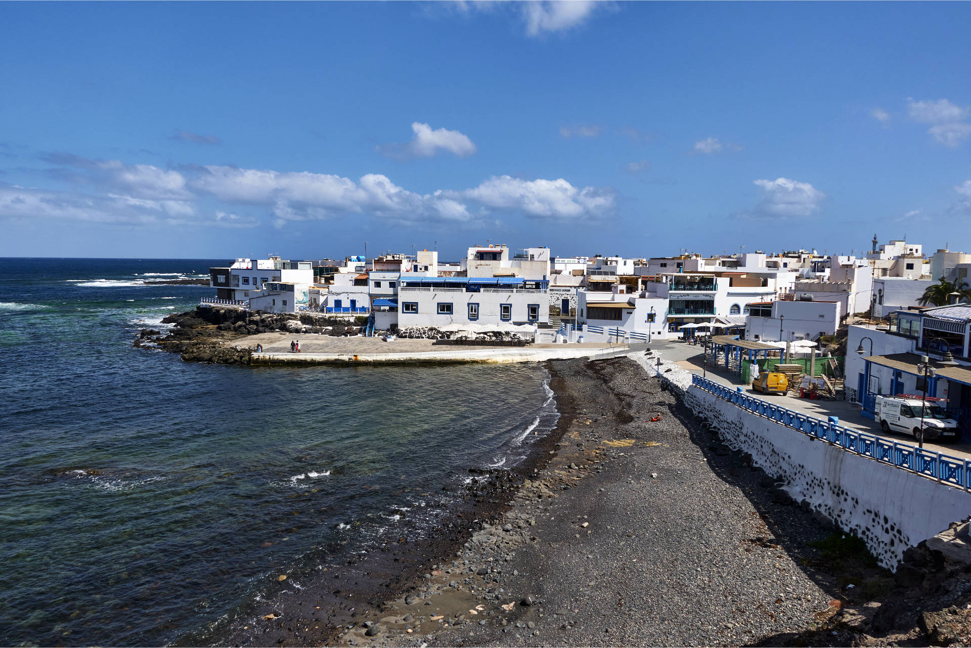 Die Muellito de los Pescadores in El Cotillo Fuerteventura.