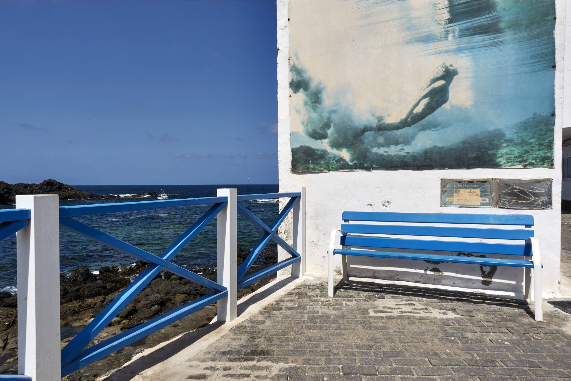 Die Muellito de los Pescadores in El Cotillo Fuerteventura.