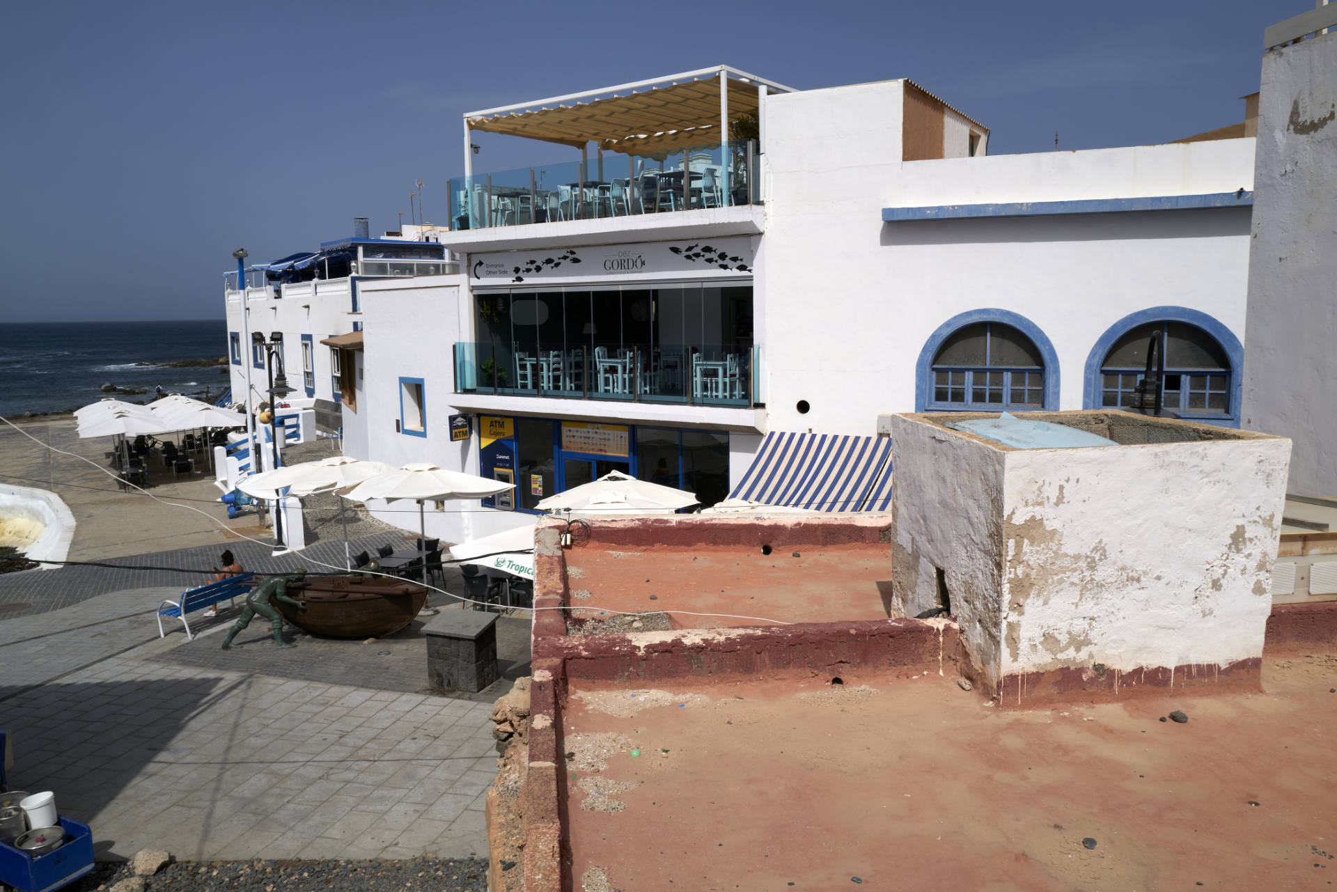 Die Muellito de los Pescadores in El Cotillo Fuerteventura.