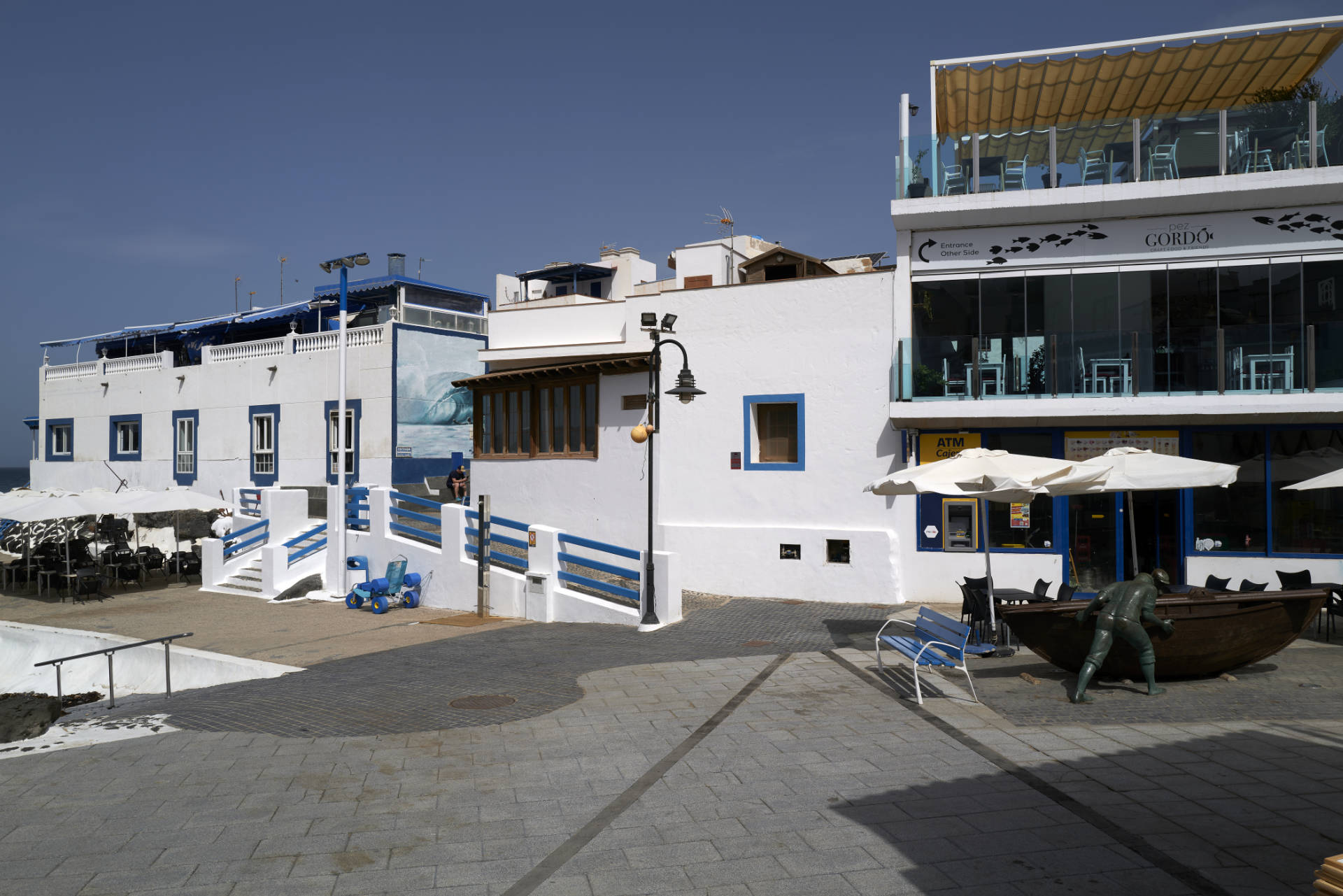 Die Muellito de los Pescadores in El Cotillo Fuerteventura.