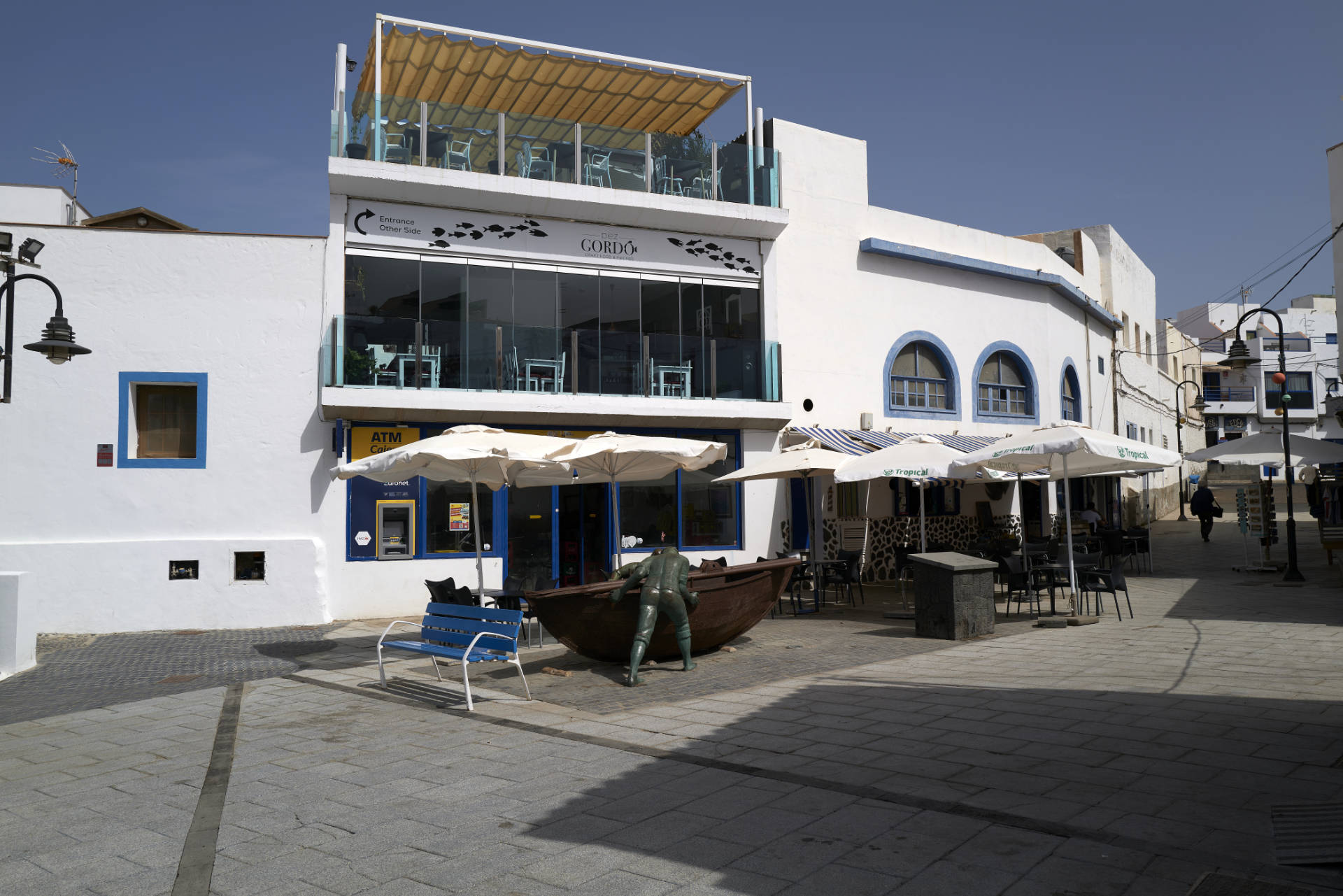 Die Muellito de los Pescadores in El Cotillo Fuerteventura.