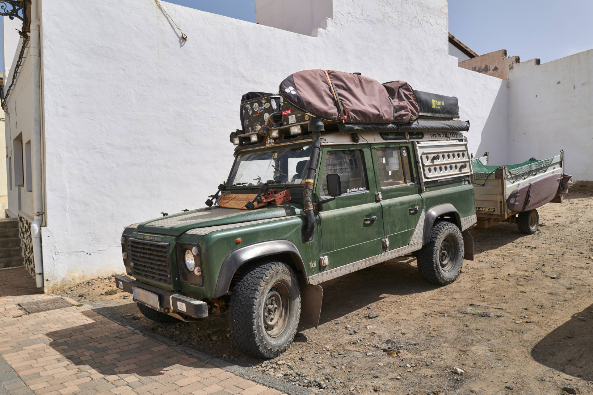Offroad Camper in El Cotillo Fuerteventura.