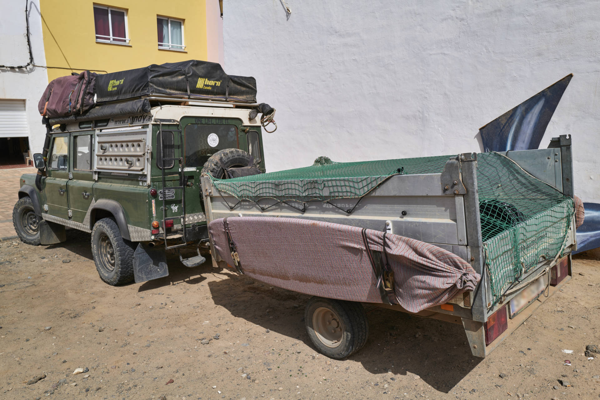 Offroad Camper in El Cotillo Fuerteventura.