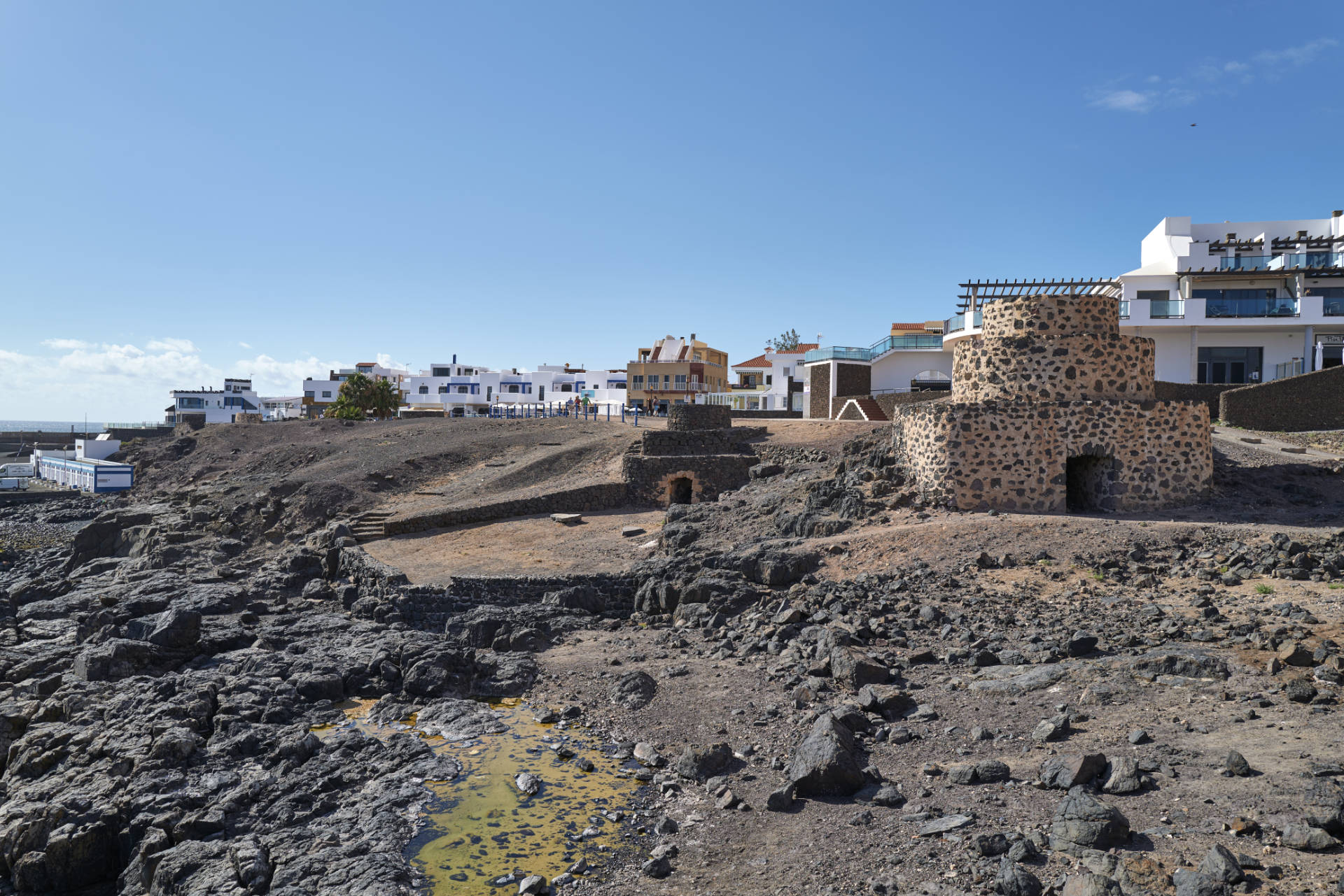 Wehrturm + Kalköfen El Cotillo Fuerteventura.