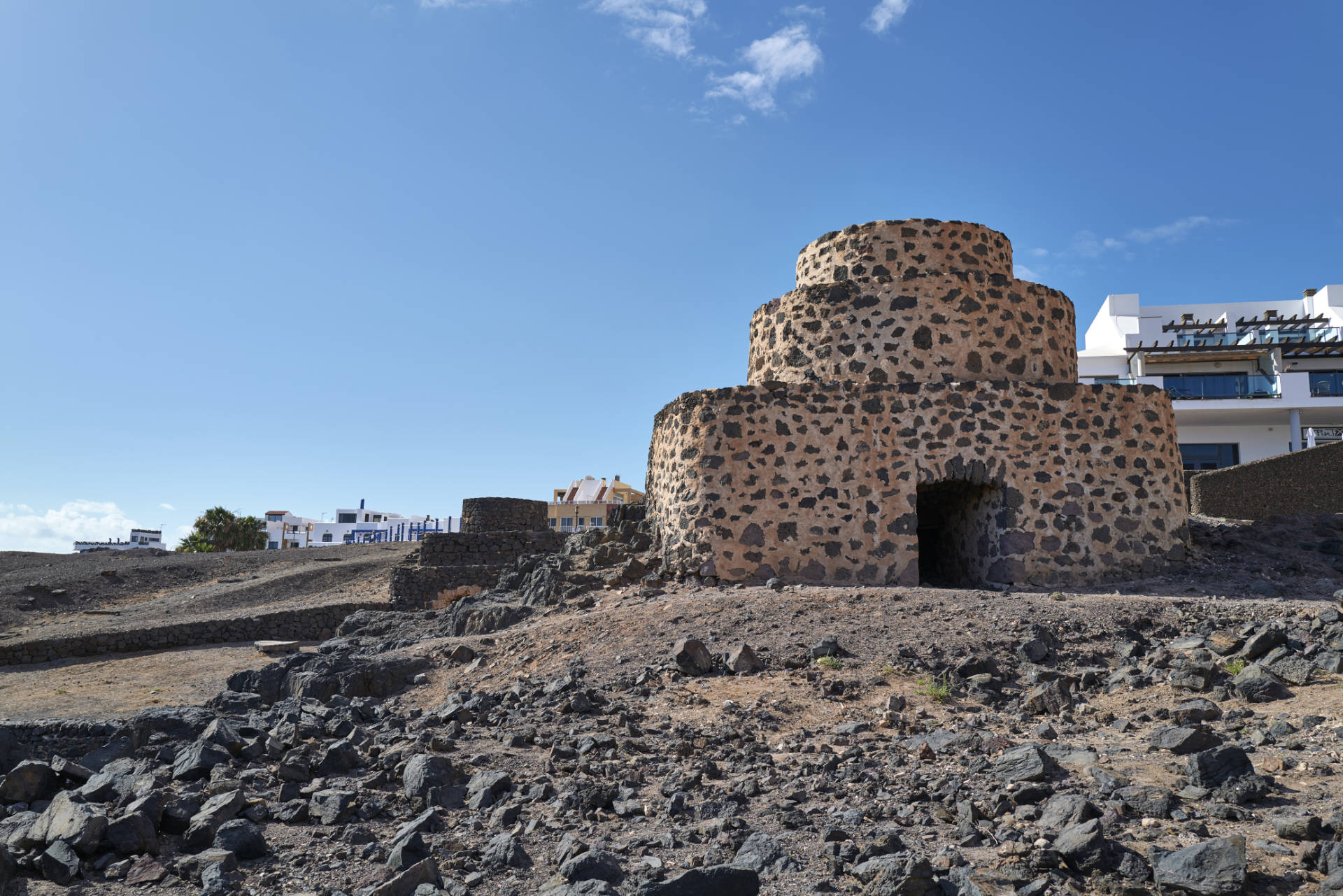 Wehrturm + Kalköfen El Cotillo Fuerteventura.