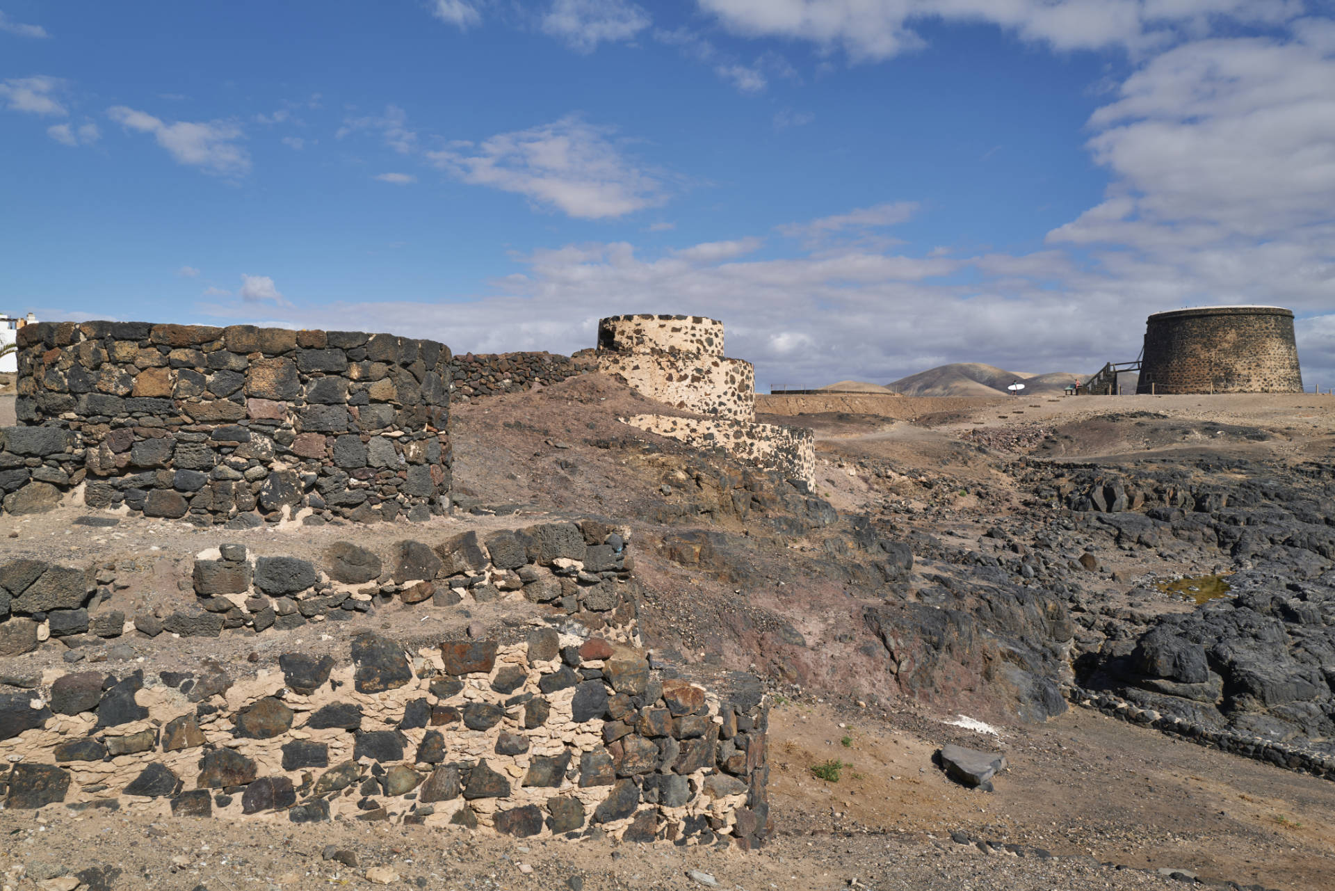 Wehrturm + Kalköfen El Cotillo Fuerteventura.