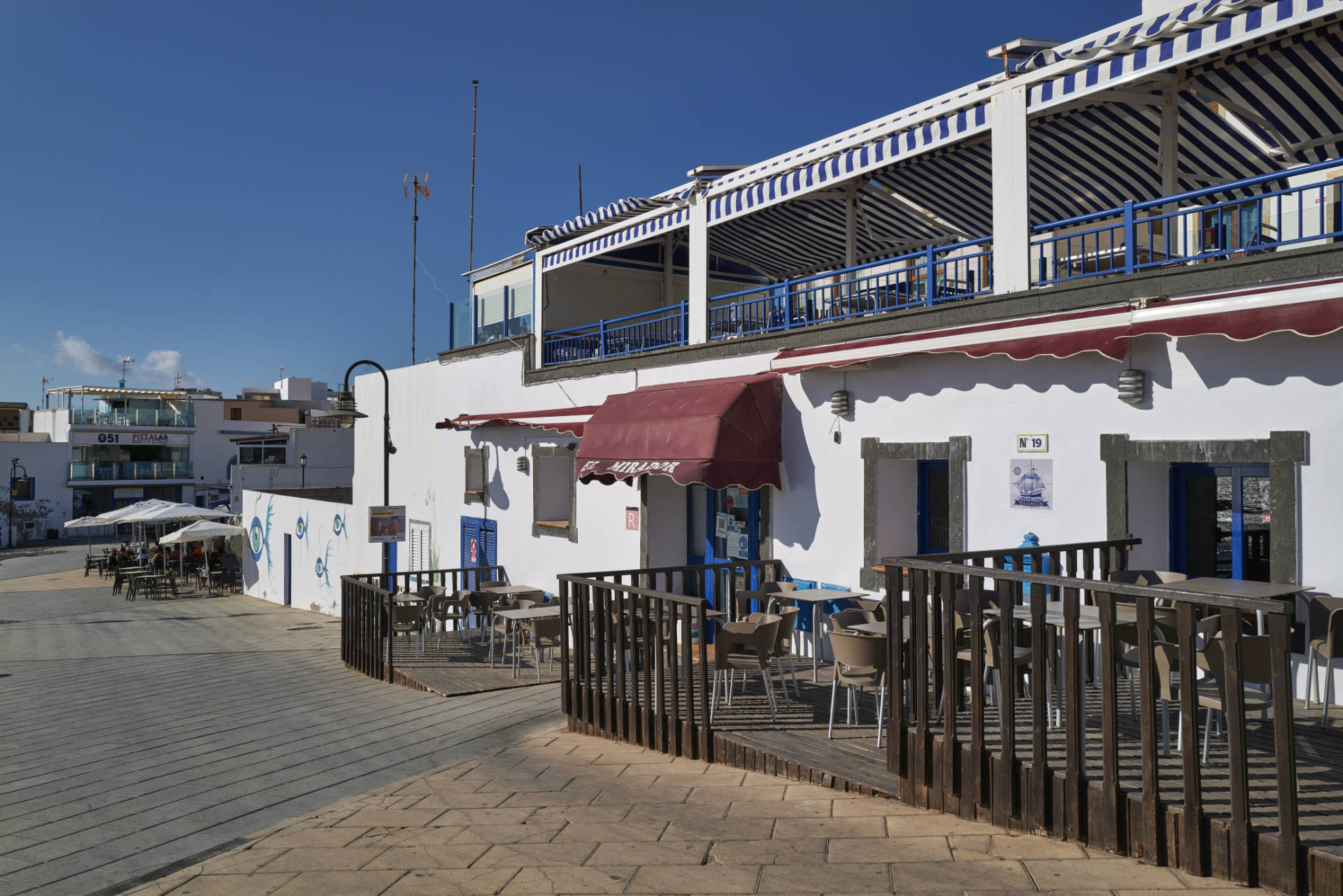 Muelle de los Pescadores El Cotillo Fuerteventura.