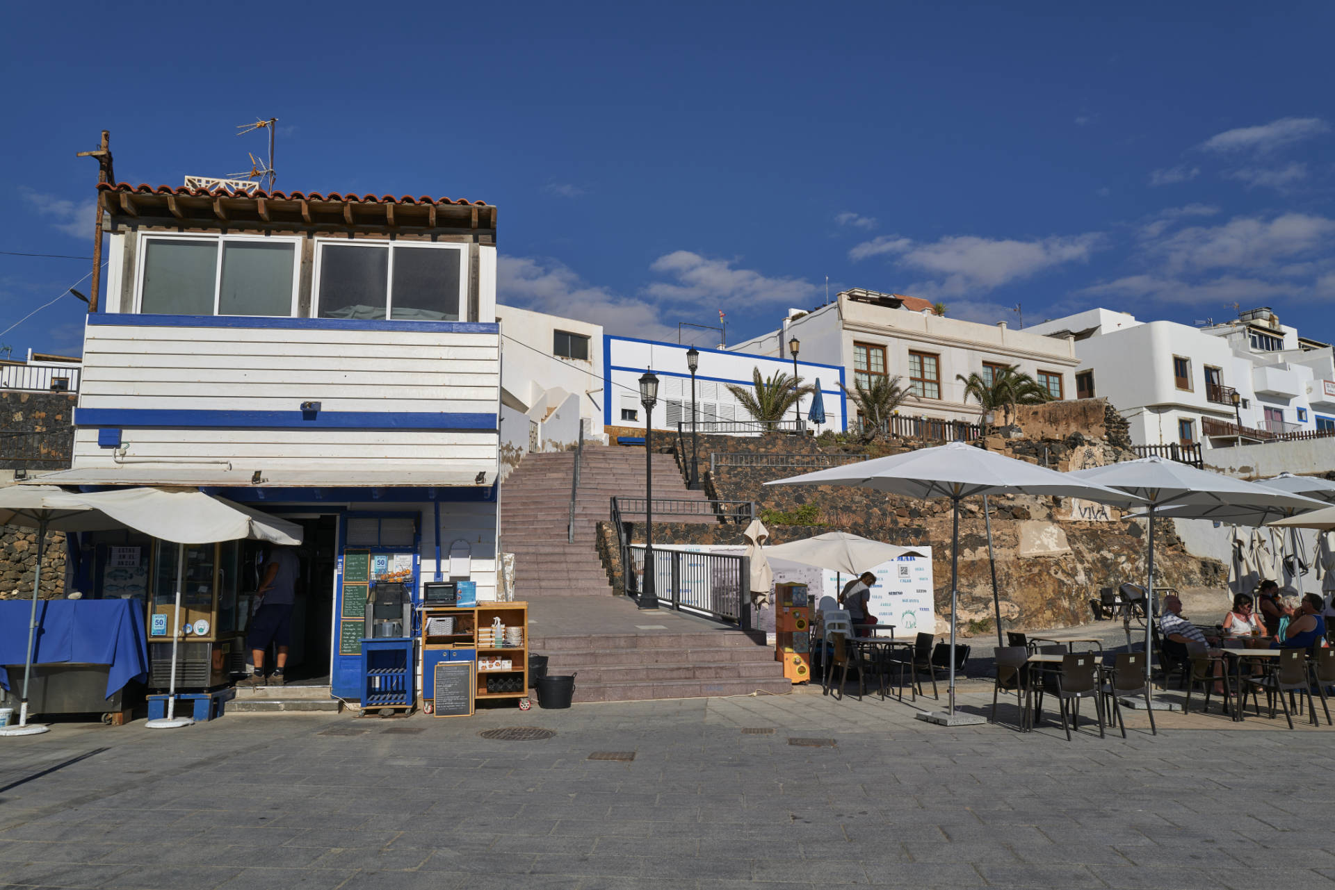 Muelle de los Pescadores El Cotillo Fuerteventura.