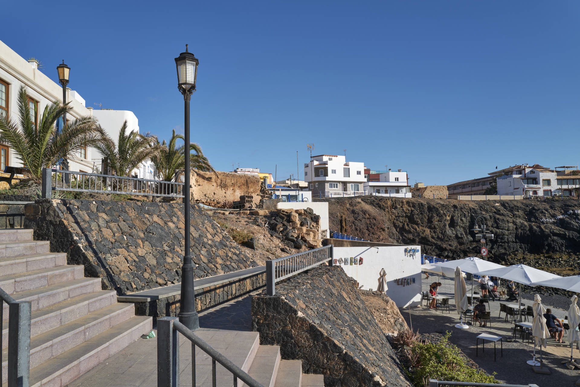 Muelle de los Pescadores El Cotillo Fuerteventura.