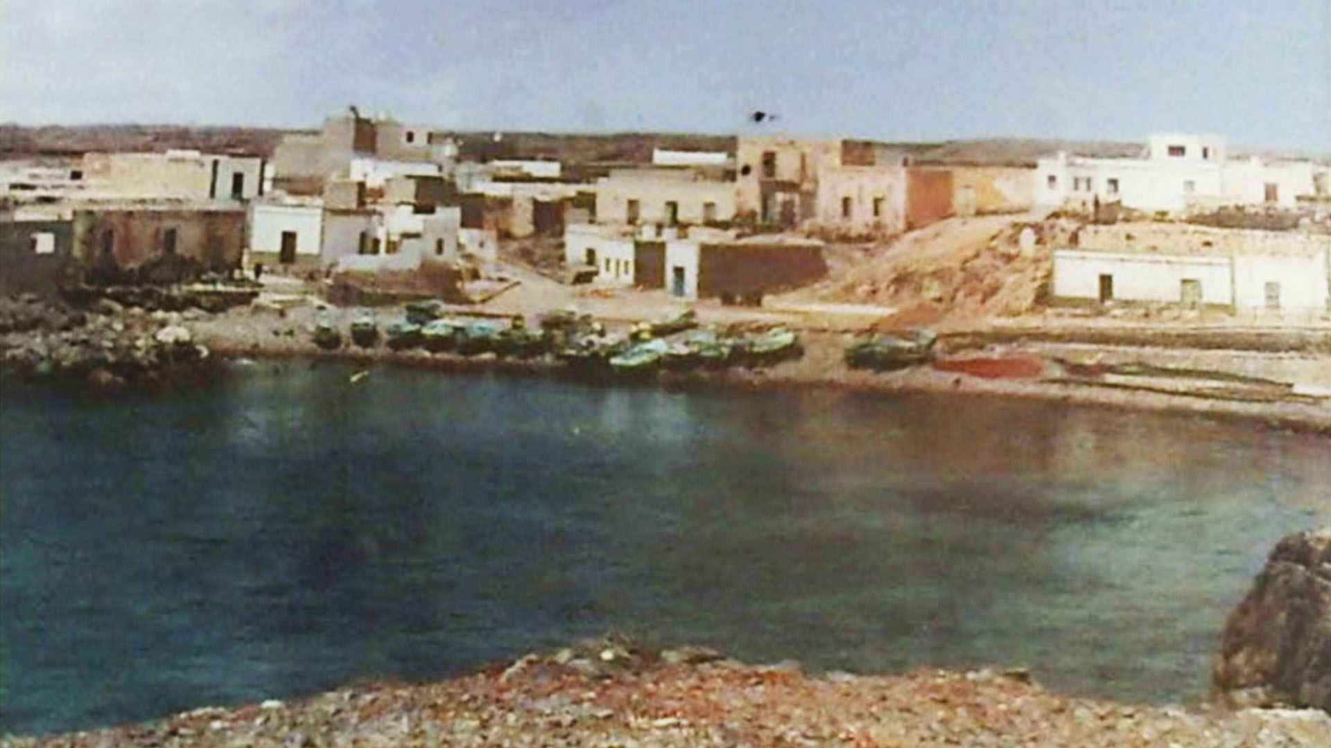 El Cotillo Fuerteventura historische Aufnahme ohne Jahr.