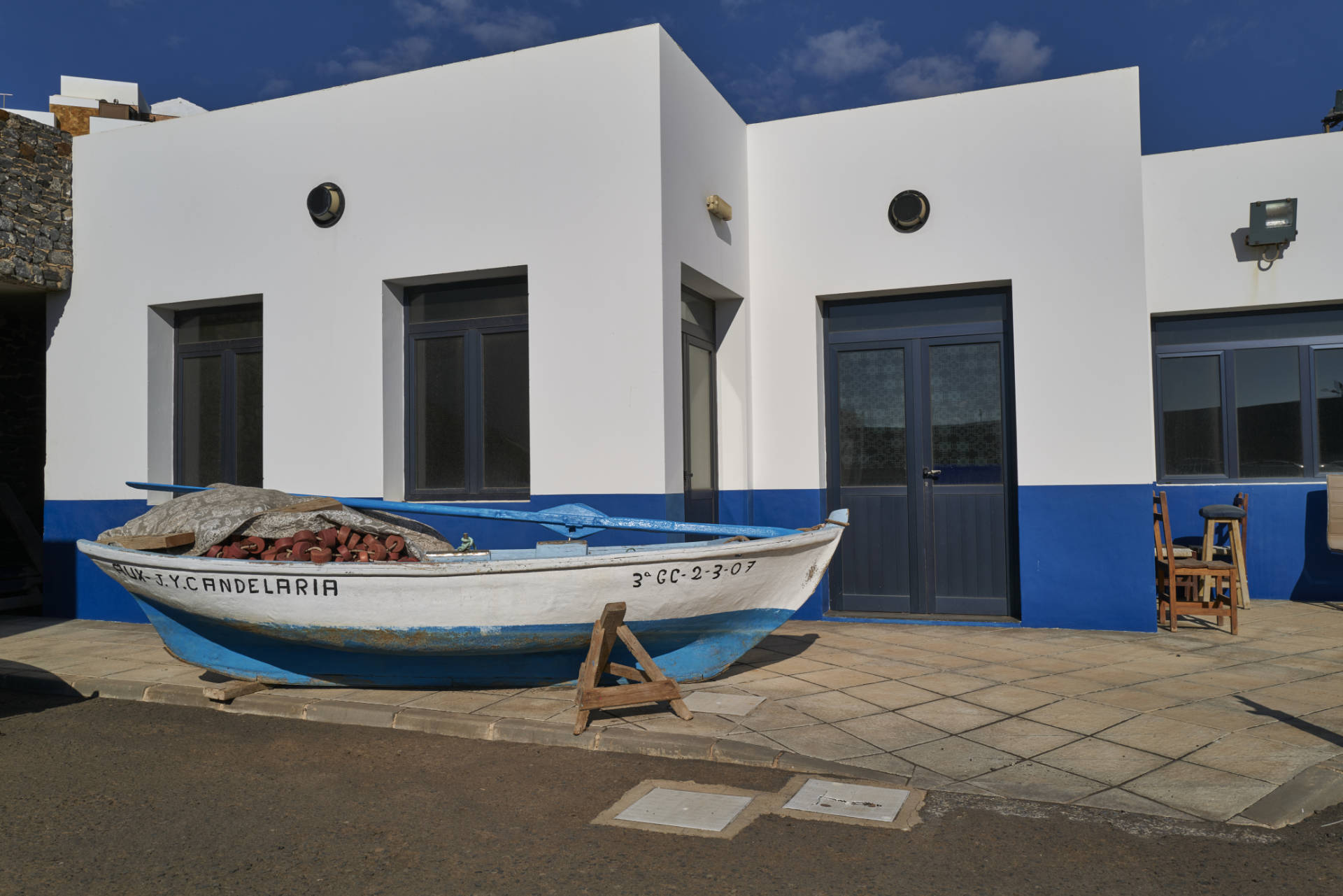 Der Fischereihafen vom El Cotillo Fuerteventura.