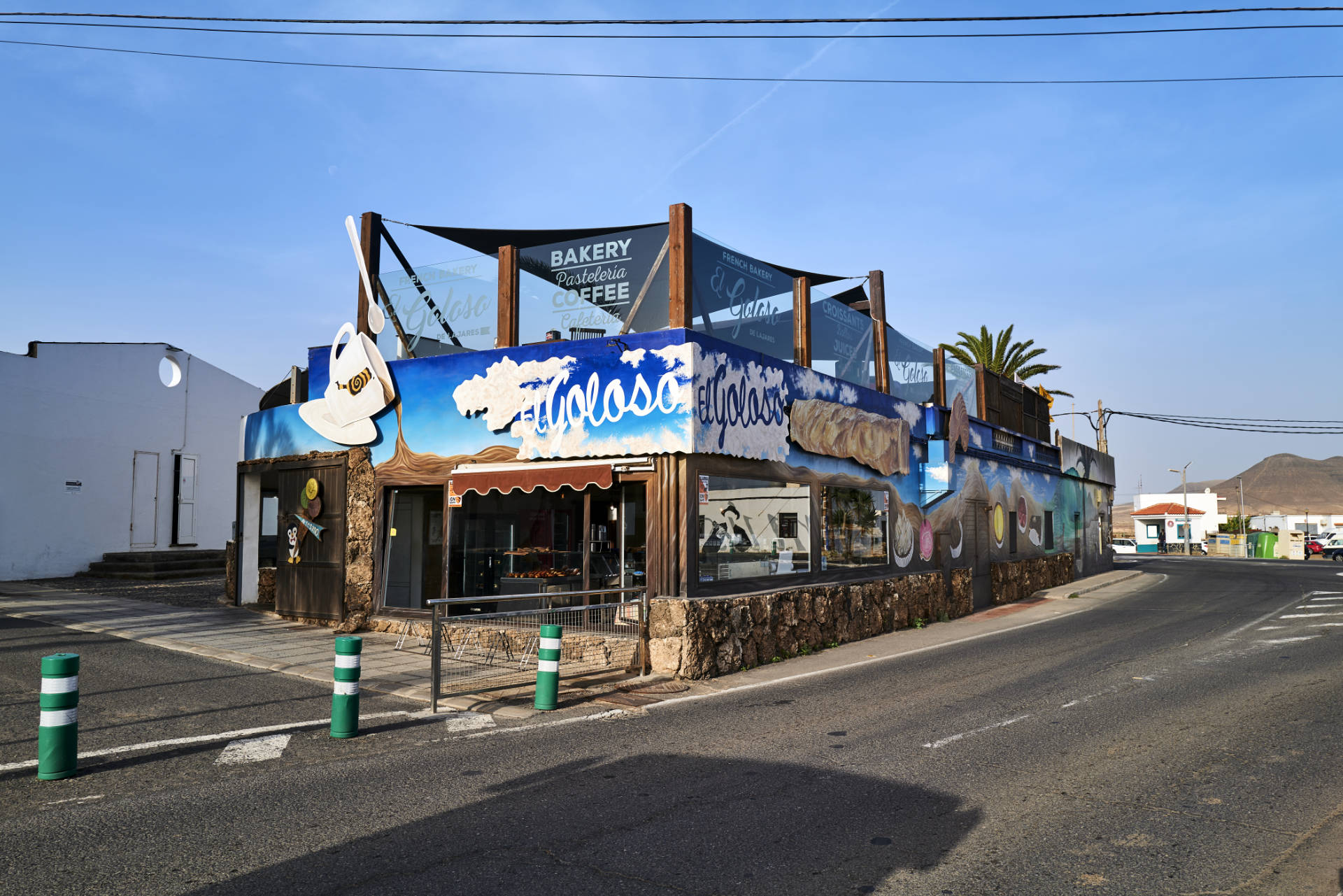 Der Ort Lajares im Norden von Fuerteventura.