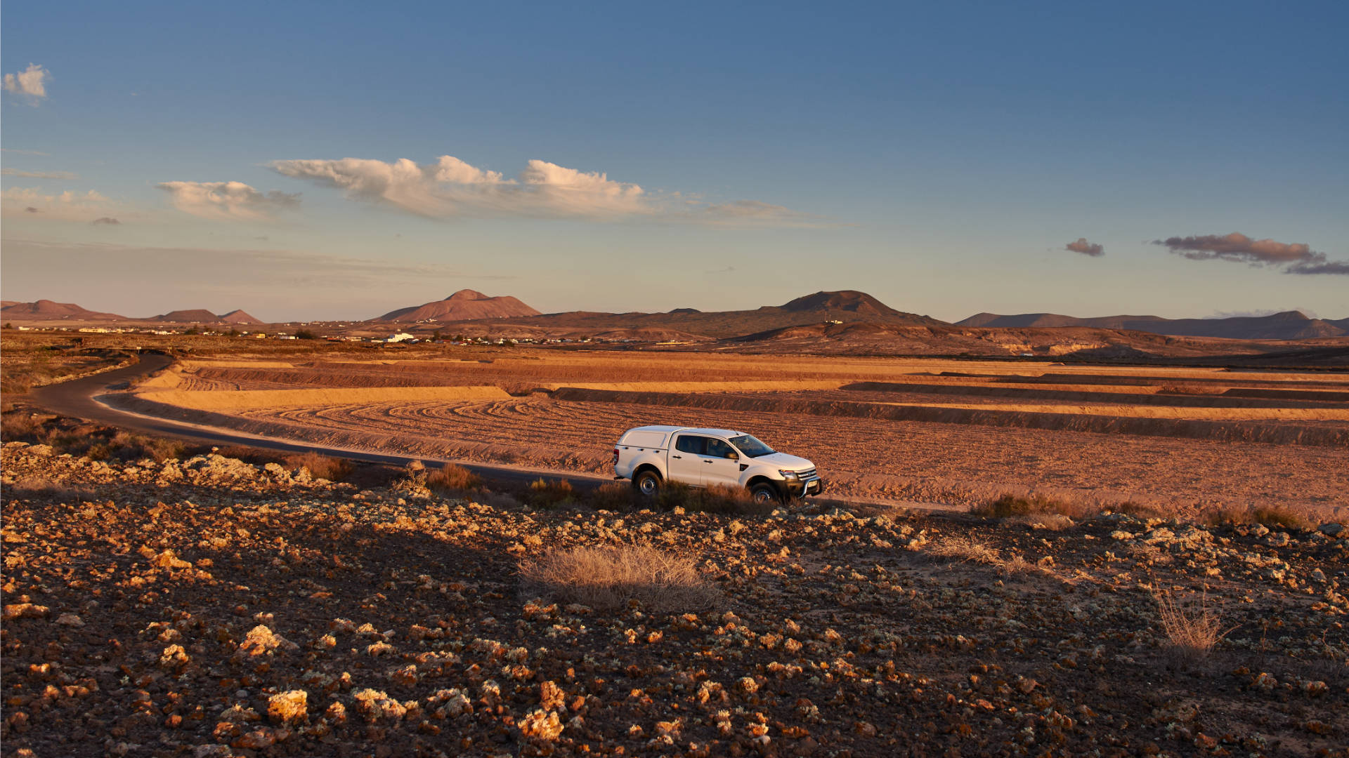 Das campo von Lajares Fuerteventura.