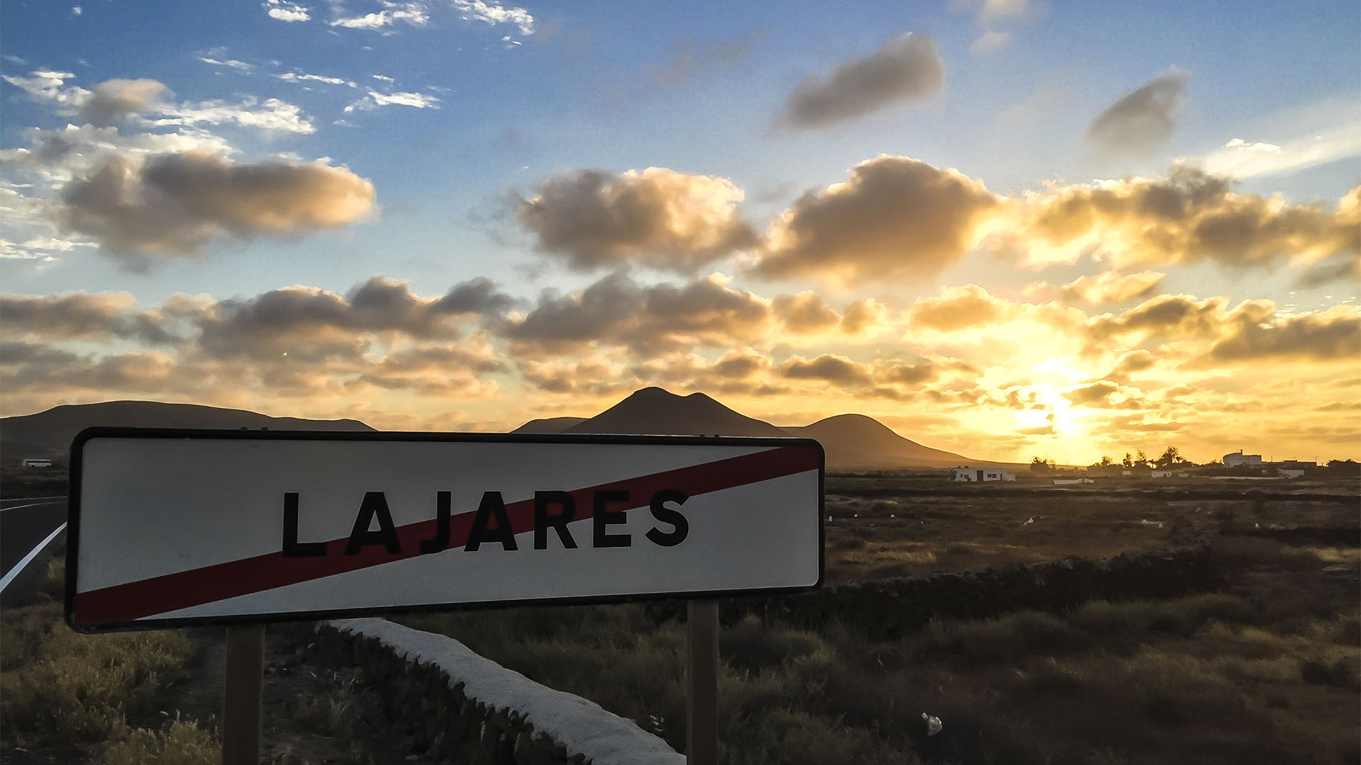 Das campo von Lajares Fuerteventura.