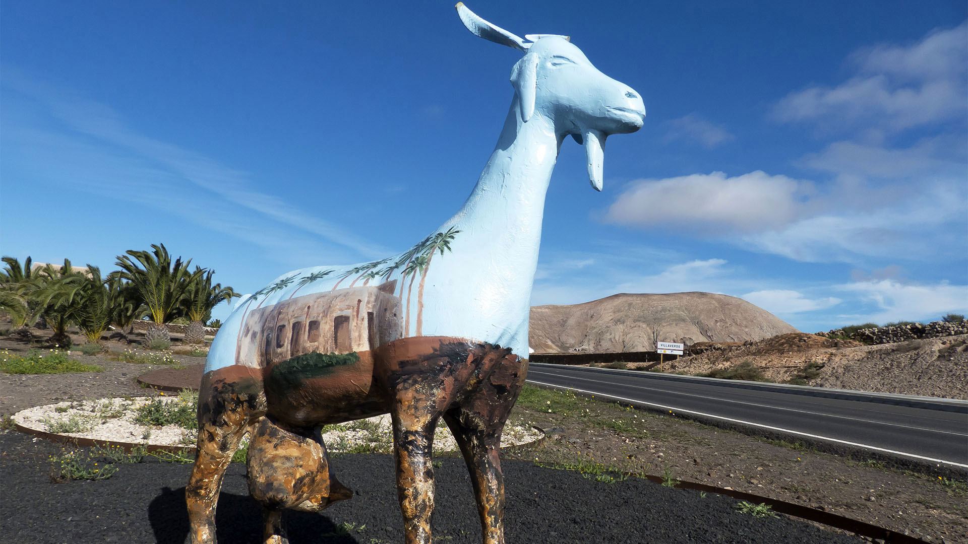 Der Ort Villaverde Fuerteventura.