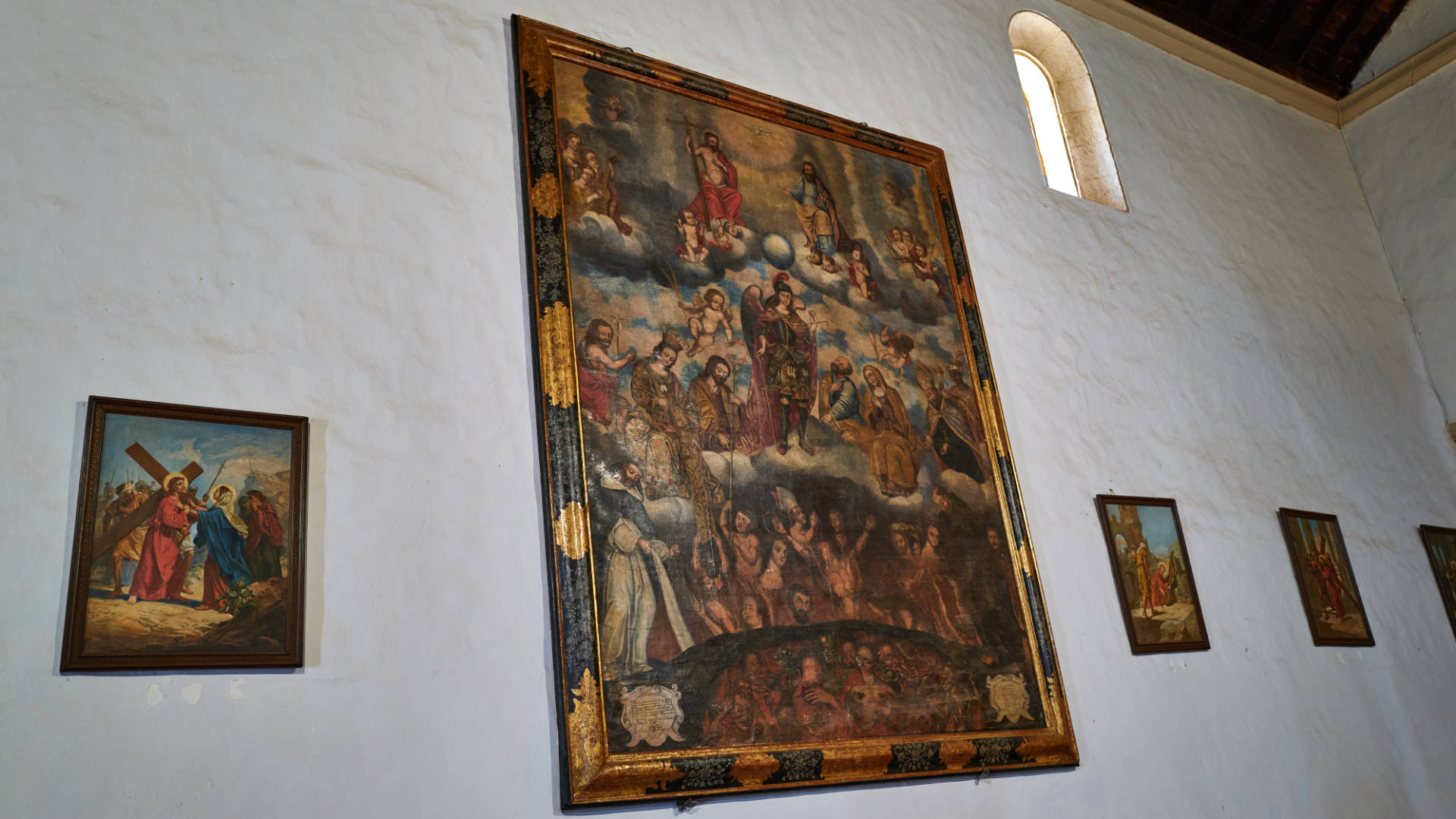Igelsia Nuestra Señora de la Candelaria La Oliva Fuerteventura.
