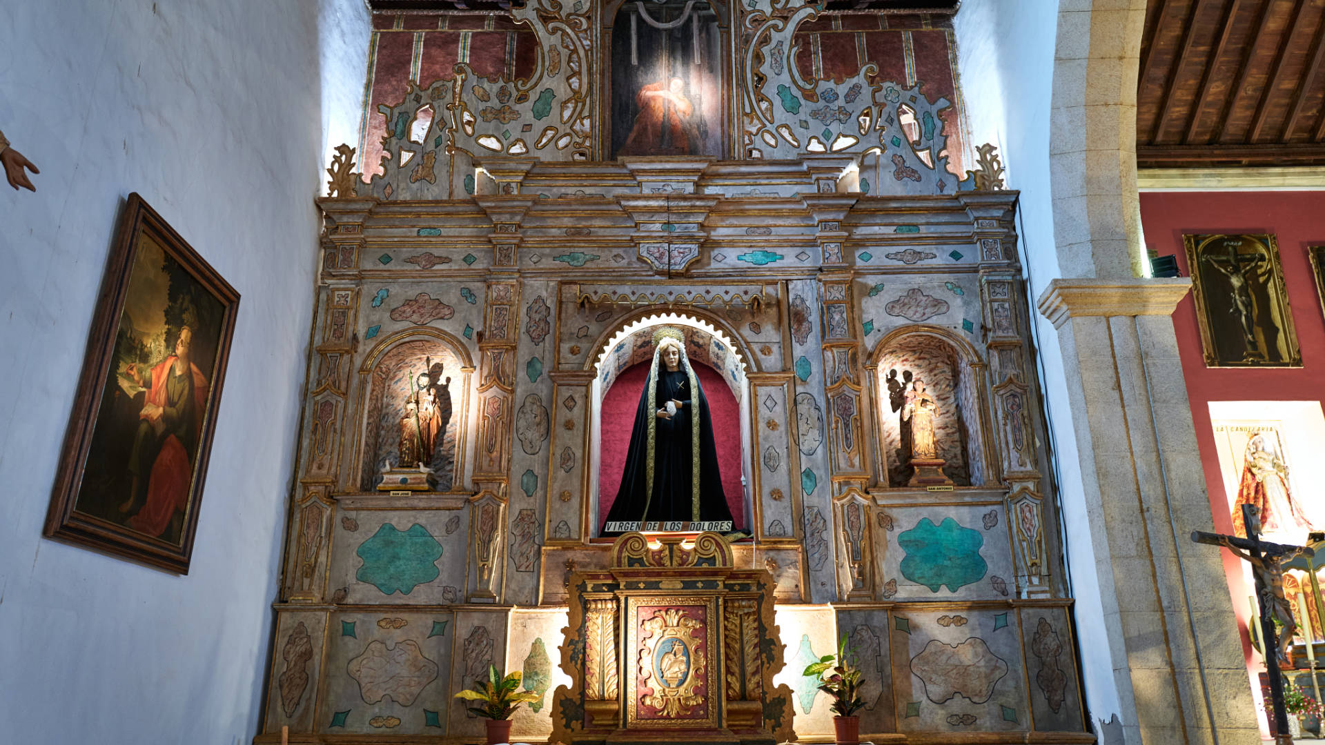 Igelsia Nuestra Señora de la Candelaria La Oliva Fuerteventura.