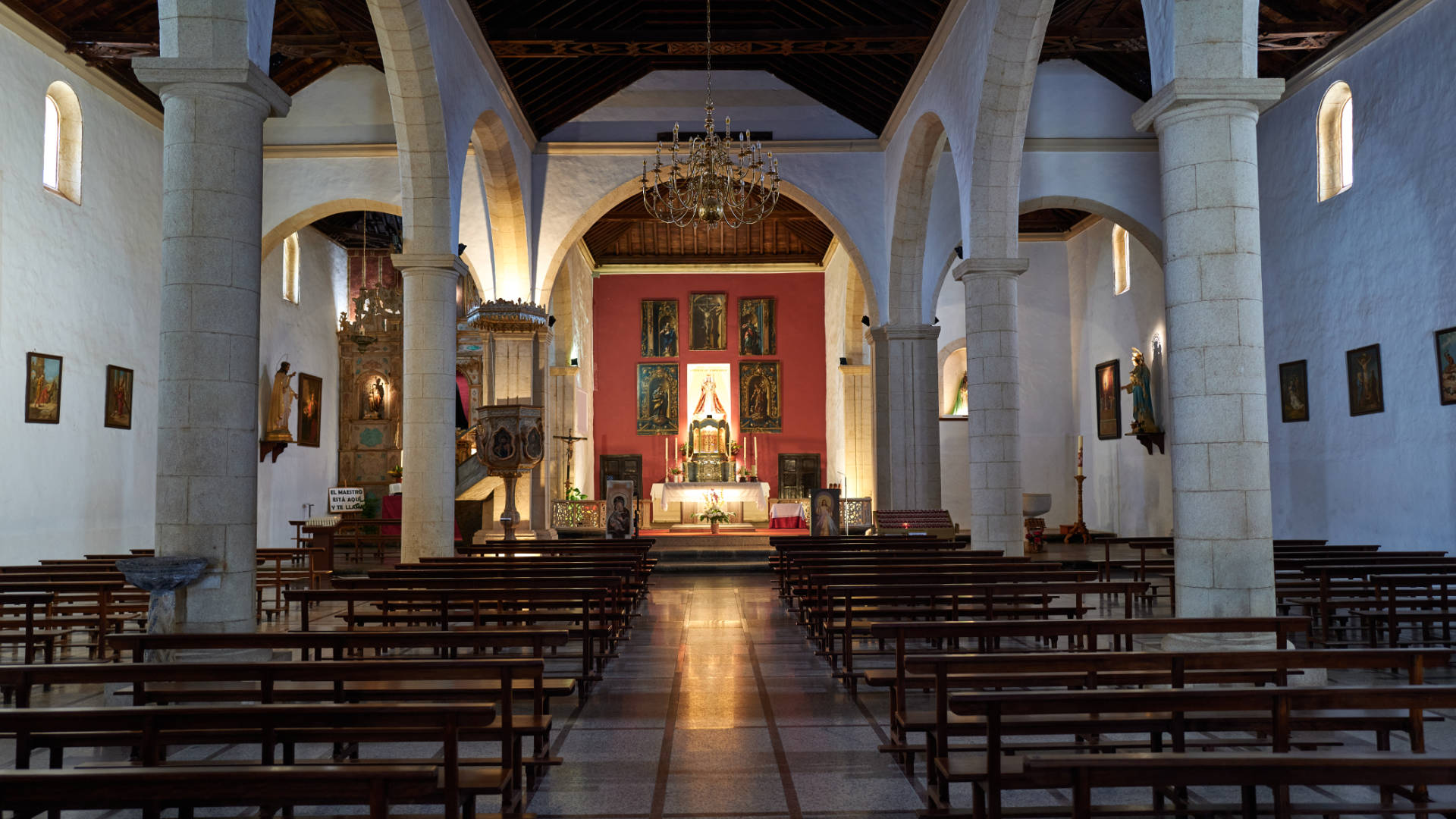 Igelsia Nuestra Señora de la Candelaria La Oliva Fuerteventura.