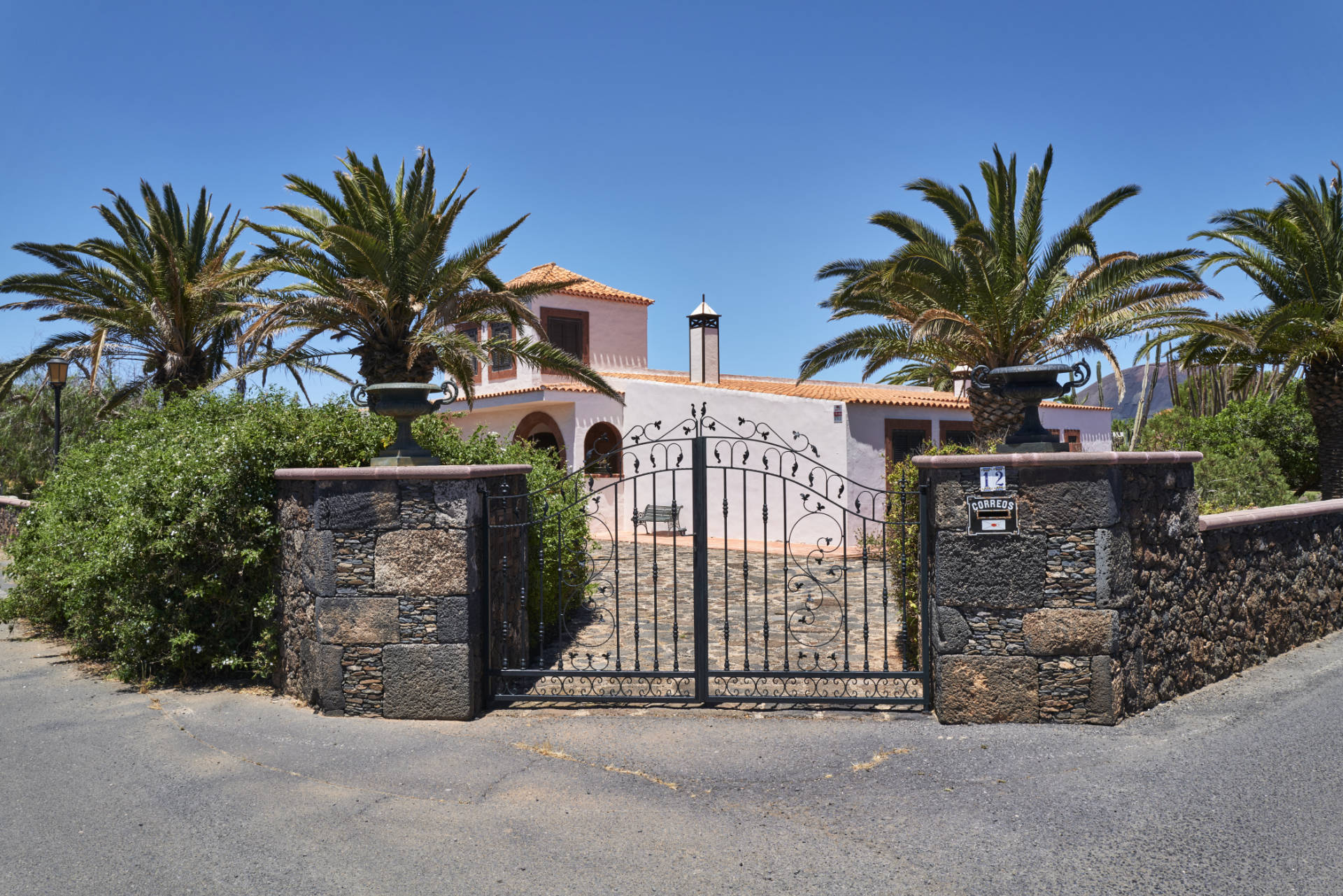 Die Stadt La Oliva auf Fuerteventura.