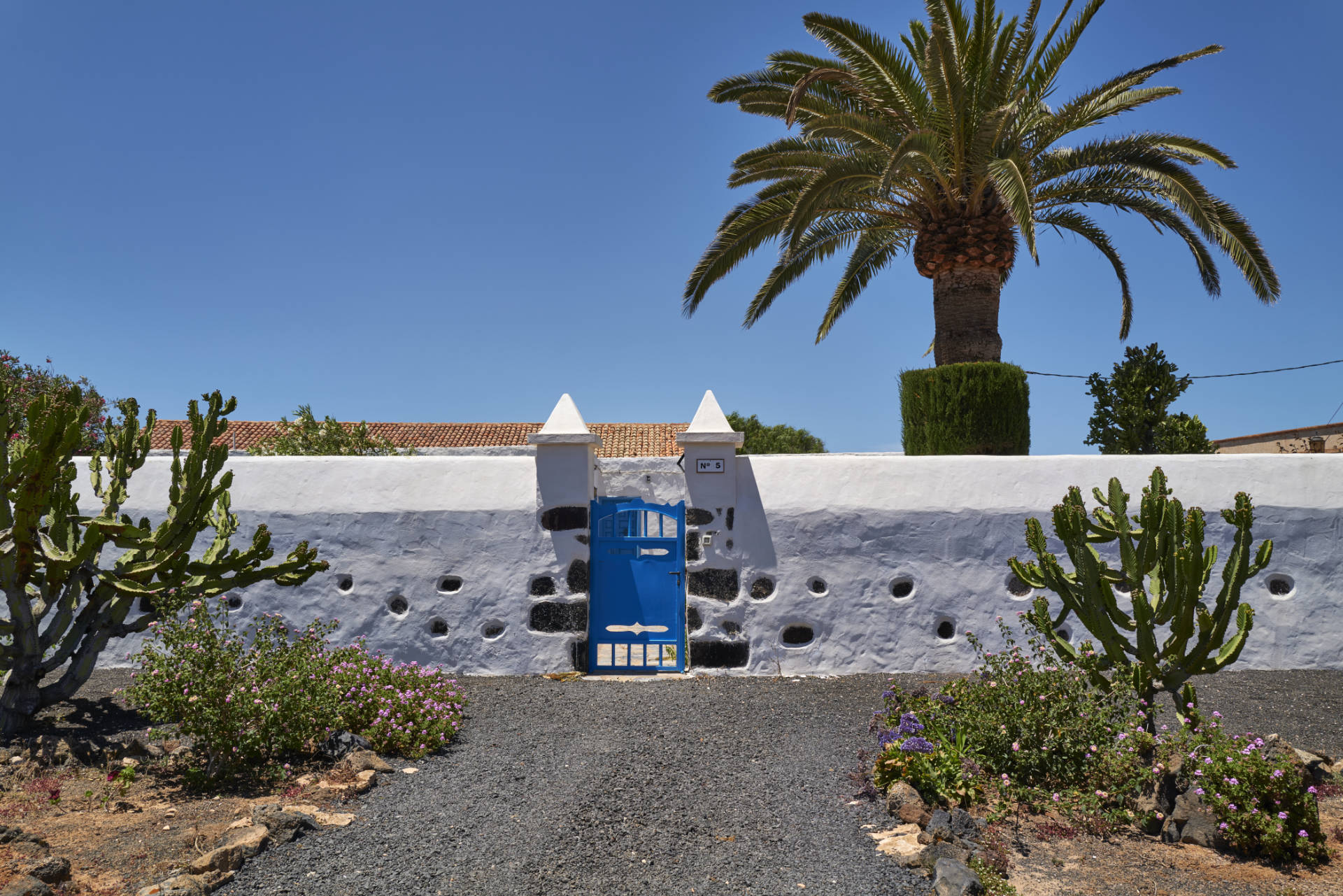 Die Stadt La Oliva auf Fuerteventura.