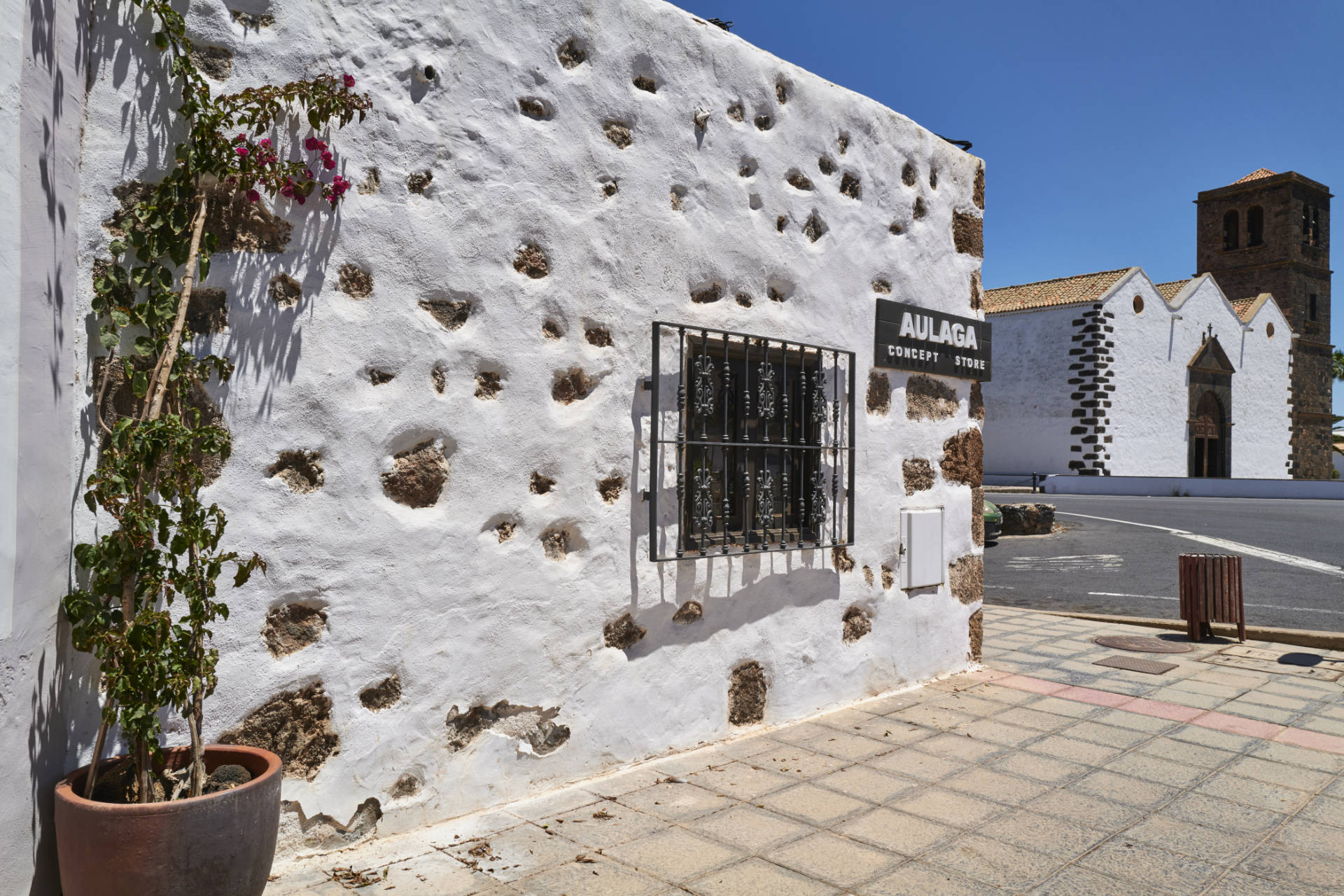 Die Stadt La Oliva auf Fuerteventura.