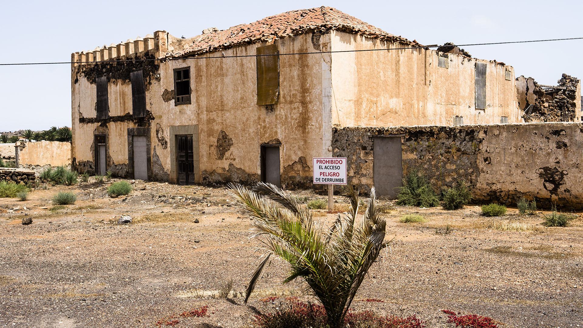 Der Ort La Oliva Fuerteventura: Die Casa del Inglés aus dem 18. Jhd.