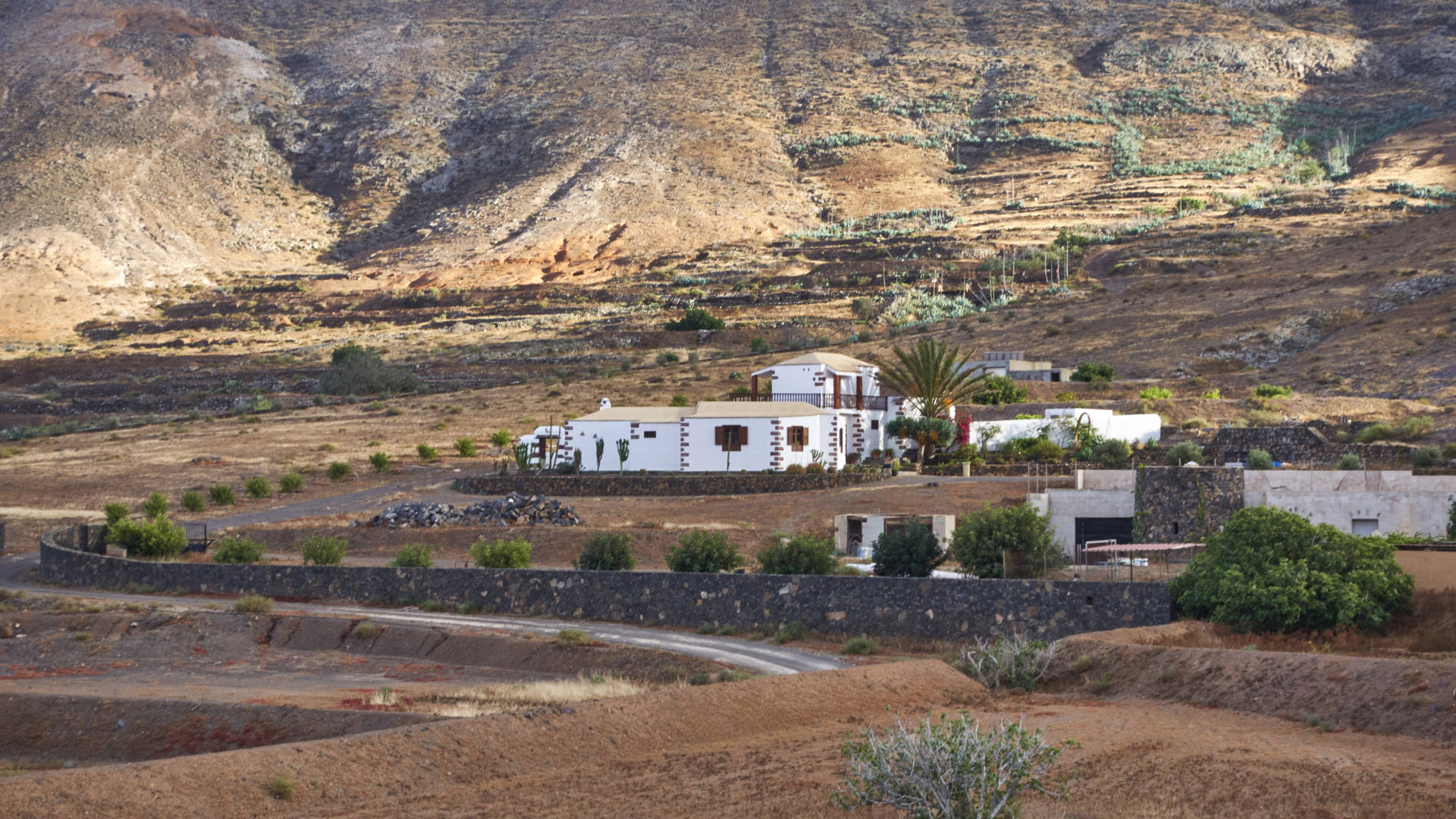Der Ort Vallebrón auf Fuerteventura.