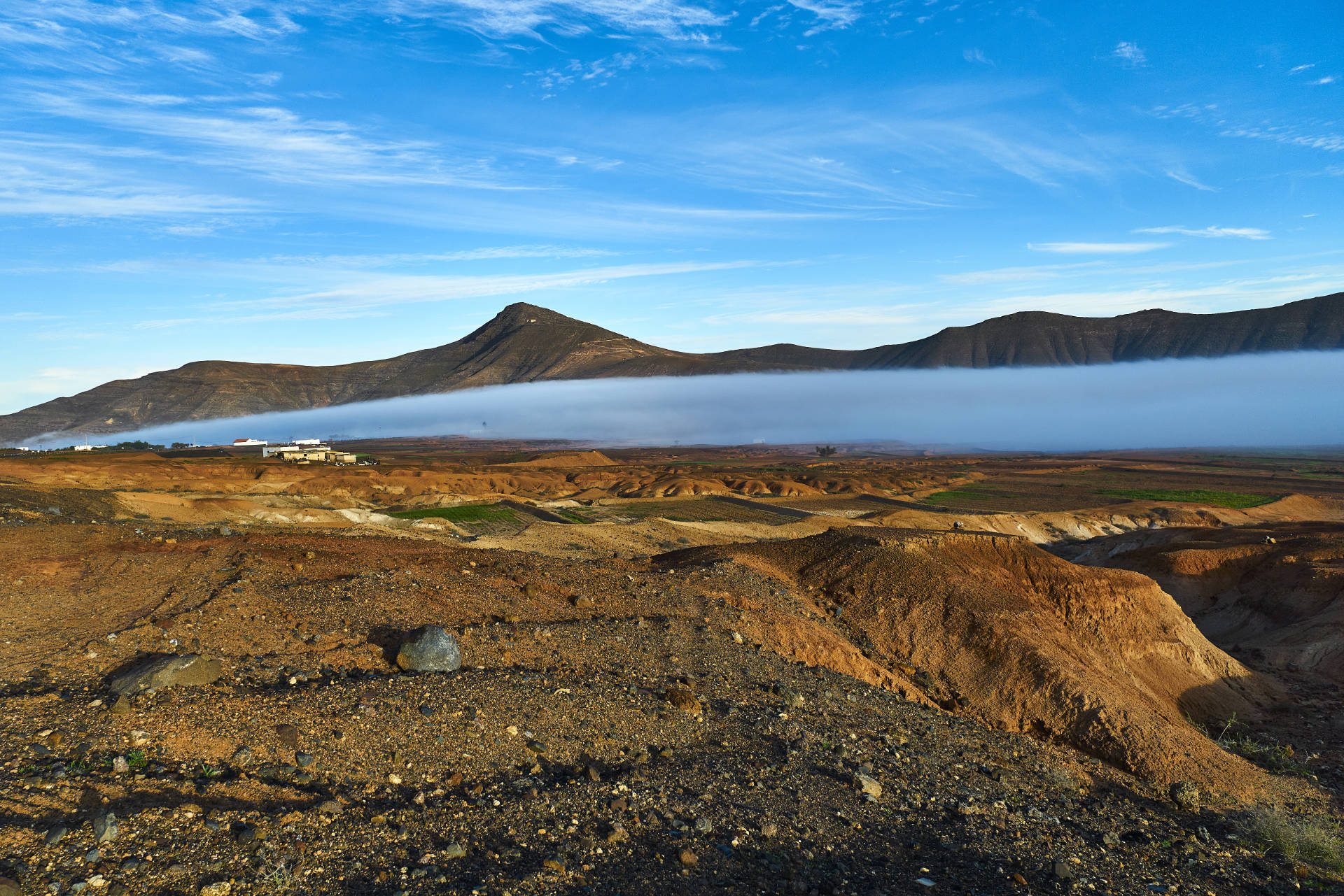 La Matilla Fuerteventura – Morgennebel an einem Tag vor Weihnachten.