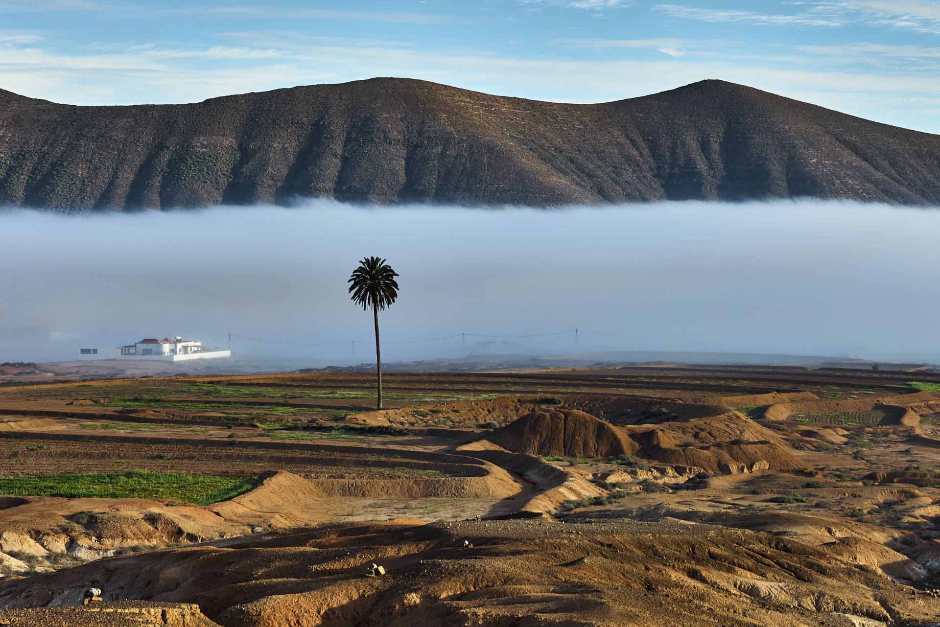 La Matilla Fuerteventura – Morgennebel an einem Tag vor Weihnachten.