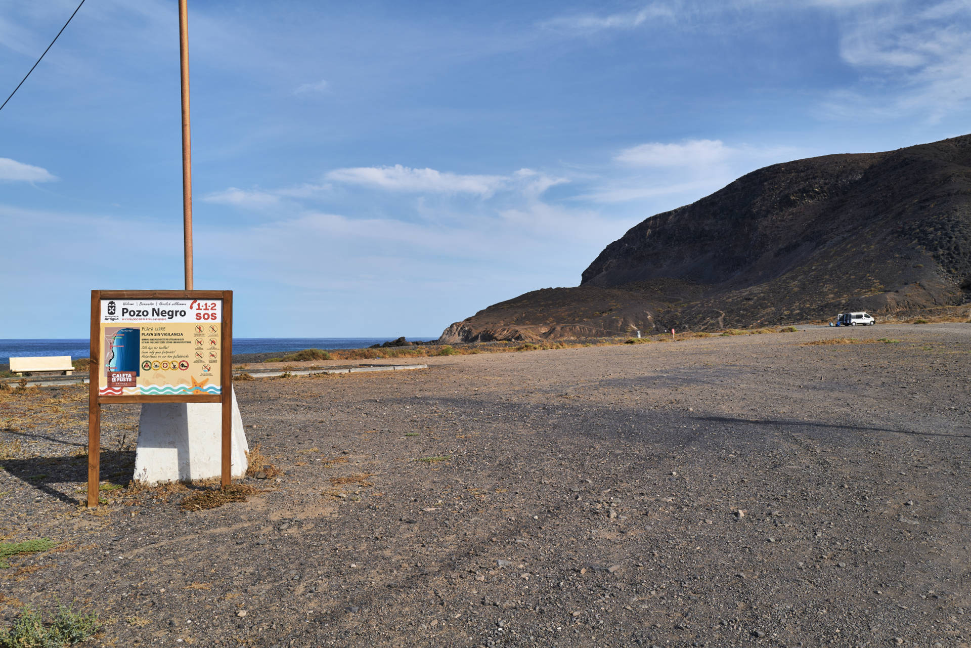 Camping de Pozo Negro Fuerteventura.
