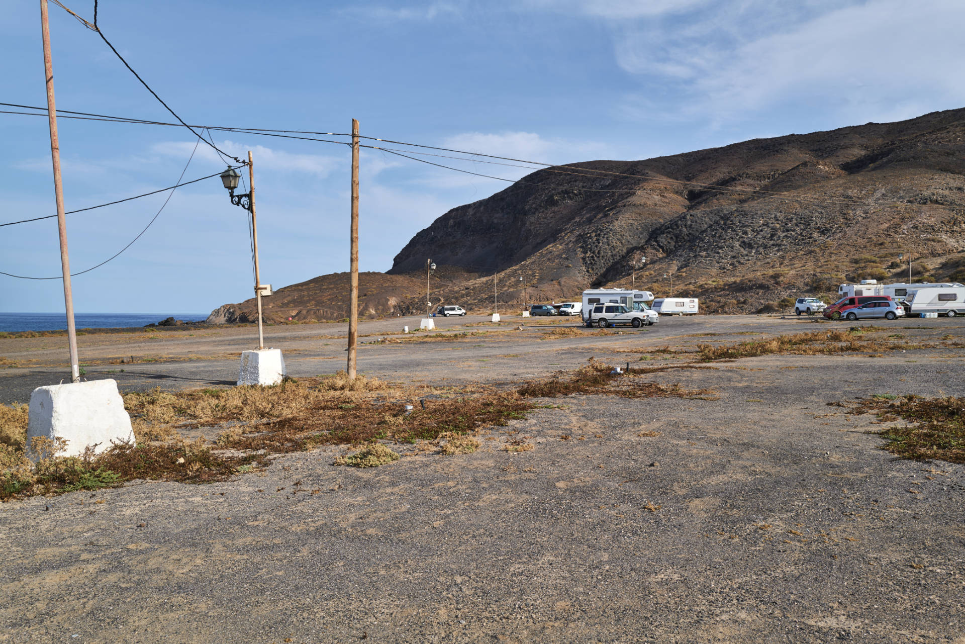 Camping de Pozo Negro Fuerteventura.