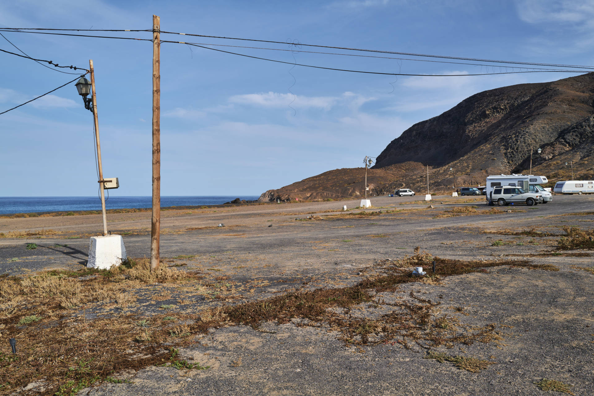 Camping de Pozo Negro Fuerteventura.