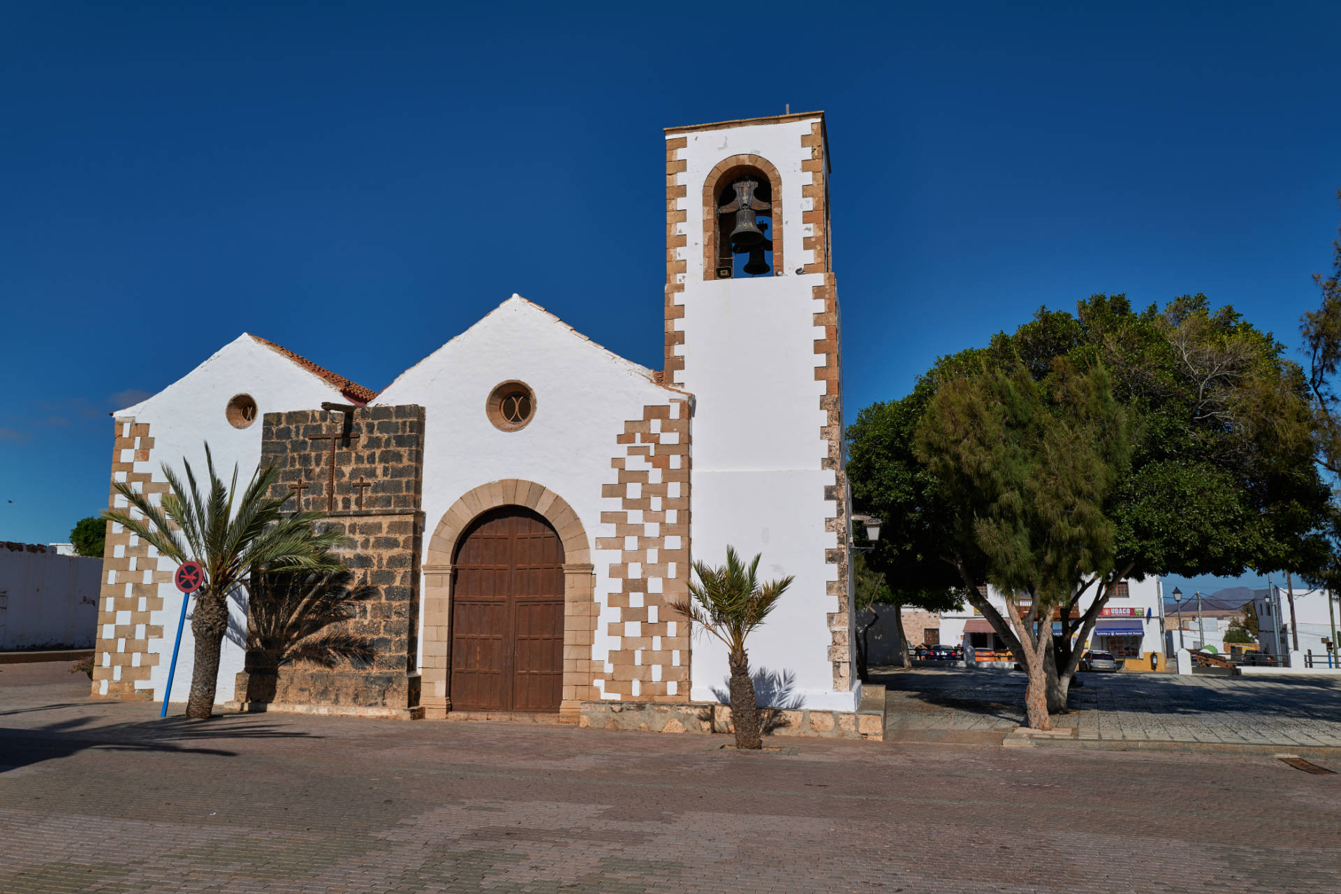 Der Ort Tuineje auf Fuerteventura.